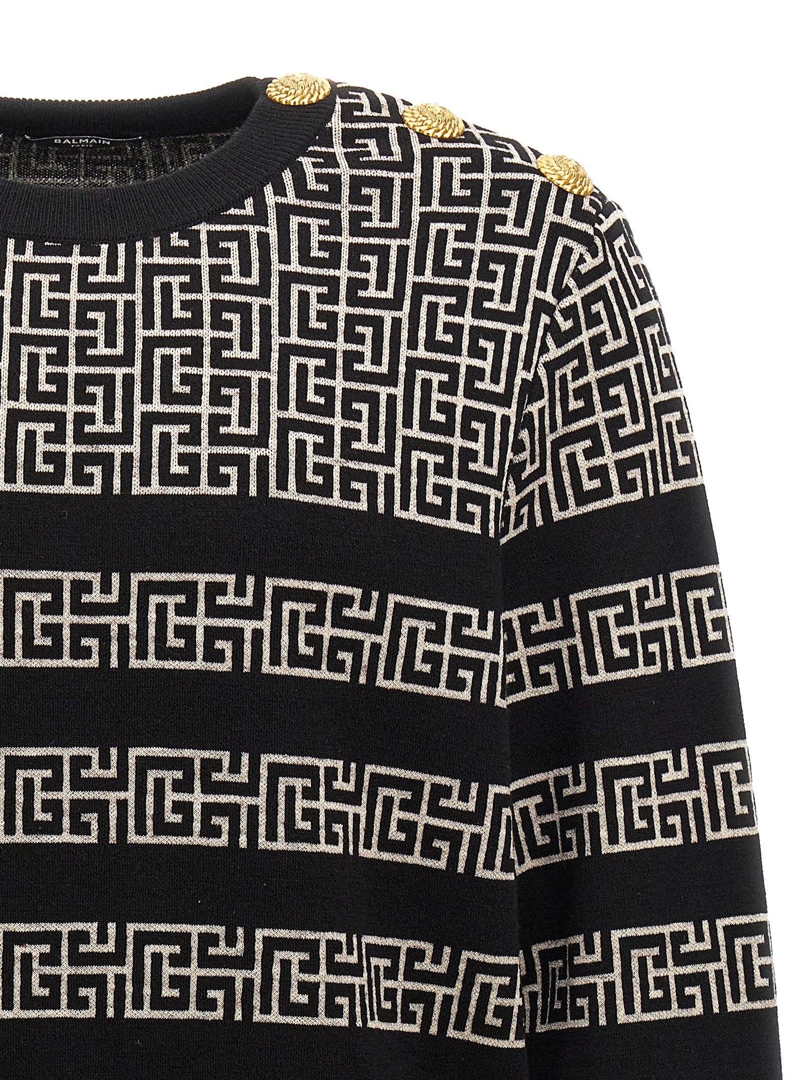 Balmain 'Monogram' Sweater