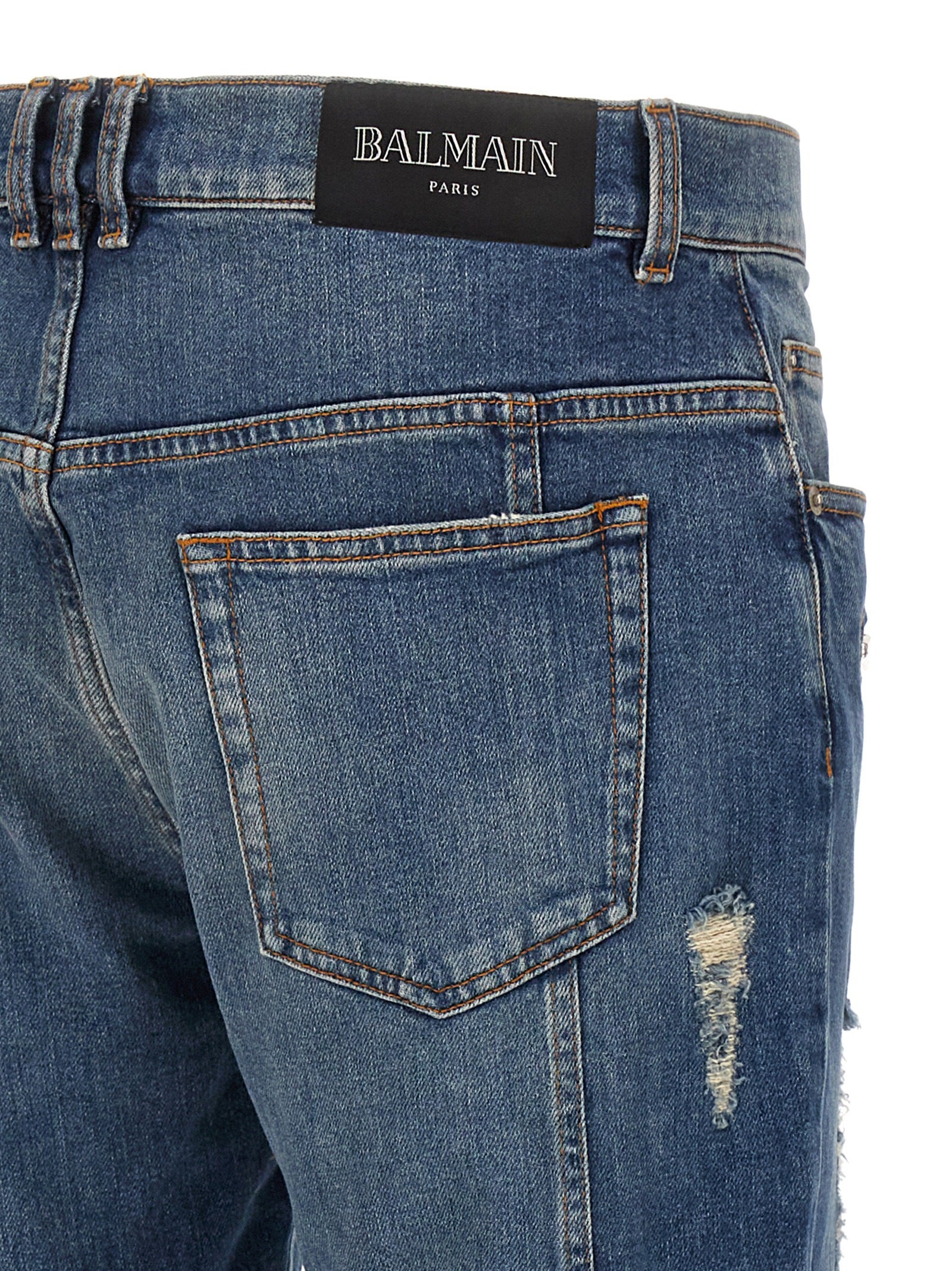 Balmain 'Biker' Jeans