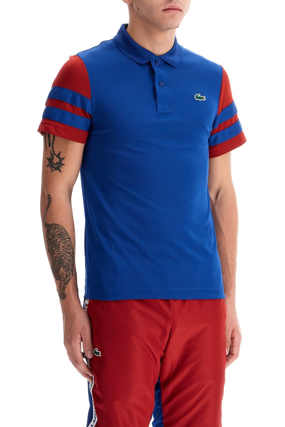 Lacoste Ultra-Dry Color Block Sports Polo