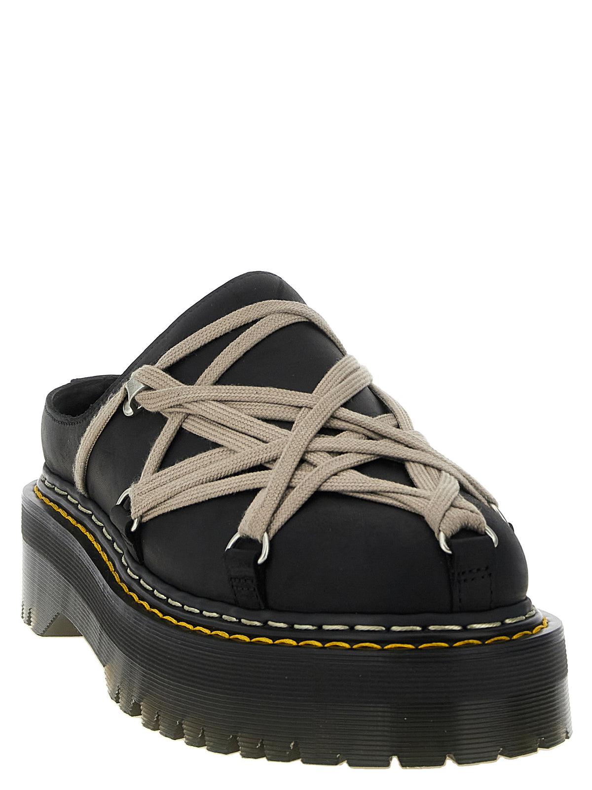 Rick Owens 'Quadsolemegalace®' Mules Dr.Martens X Rickowens