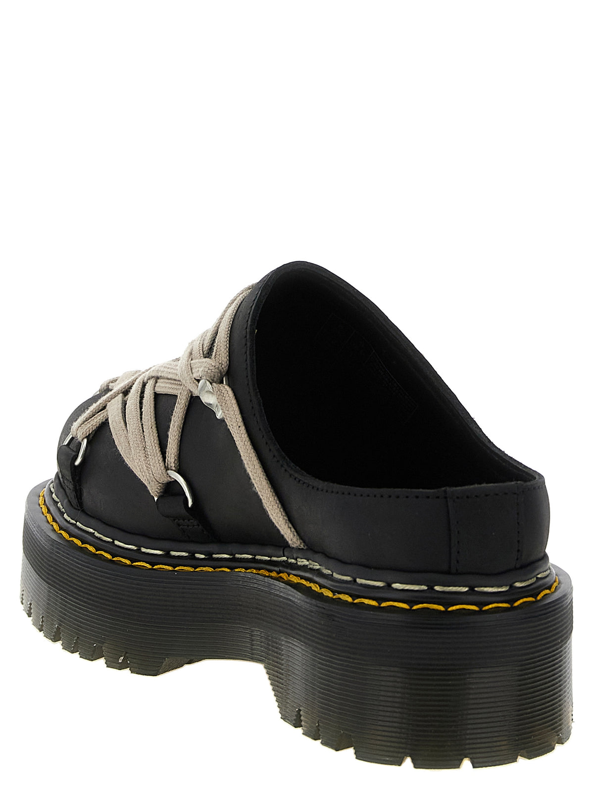 Rick Owens 'Quadsolemegalace®' Mules Dr.Martens X Rickowens