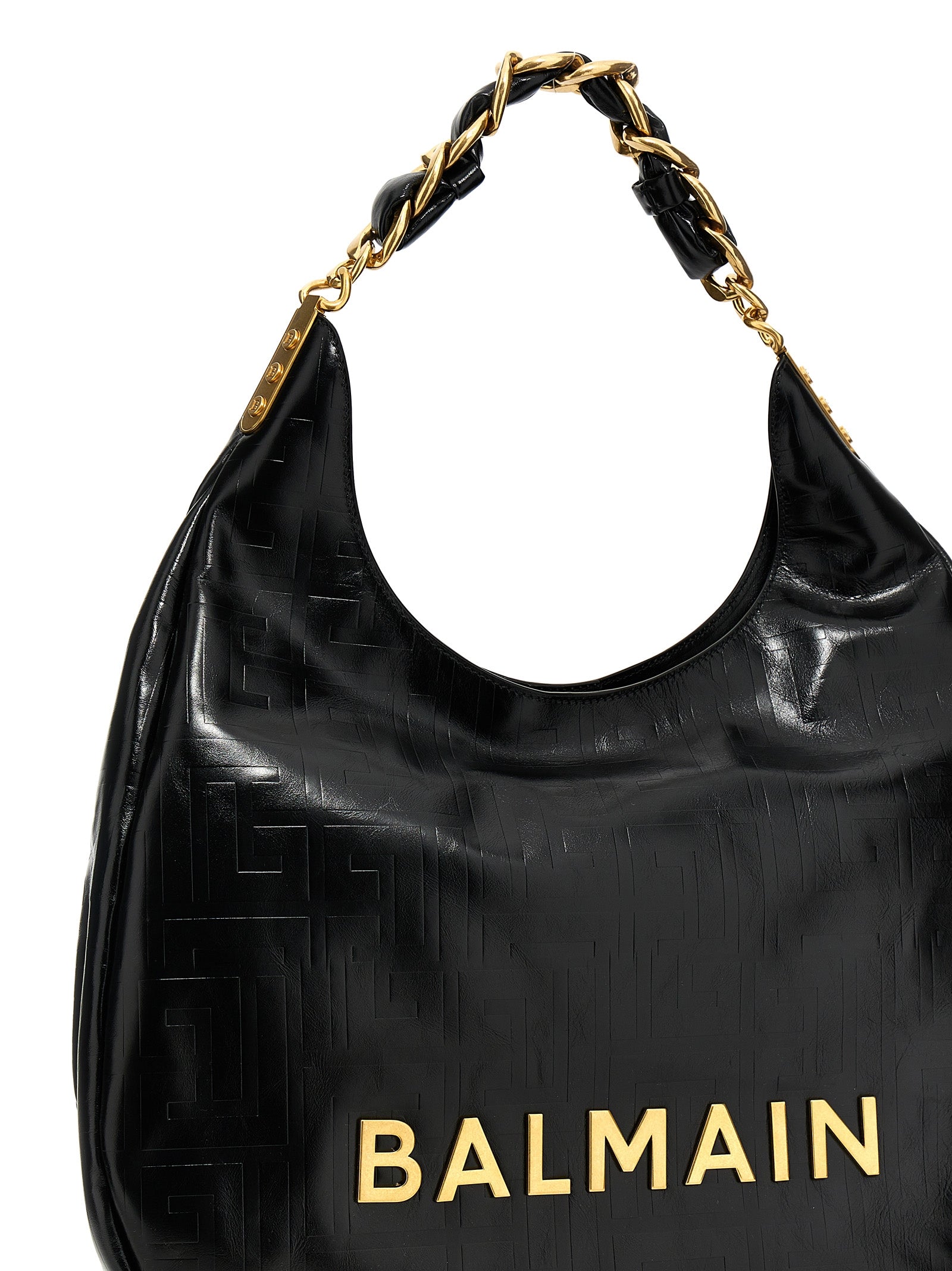 Balmain 'Hobo 1945 Soft' Large Shoulder Bag