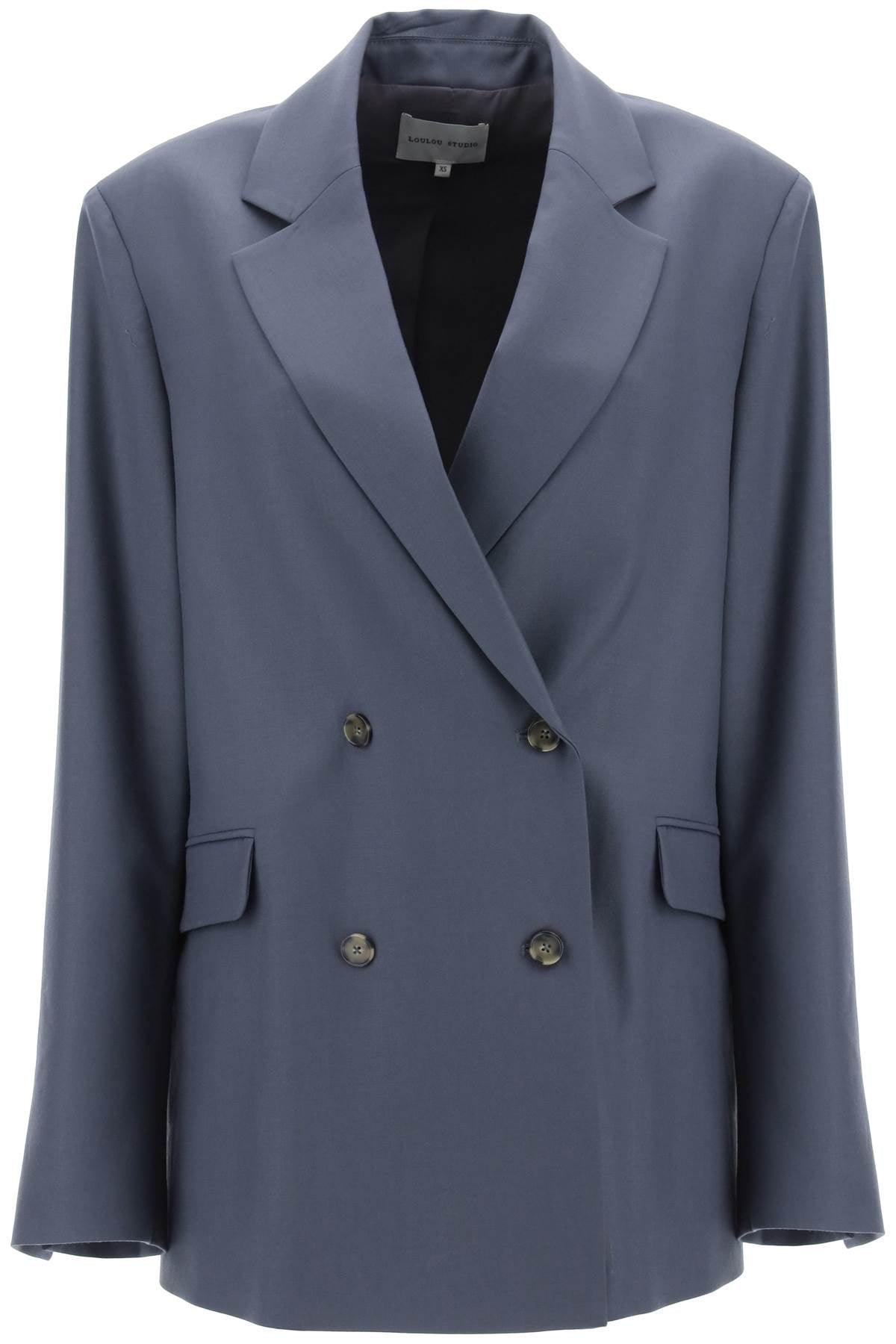 Loulou Studio Donau Double-Breasted Blazer