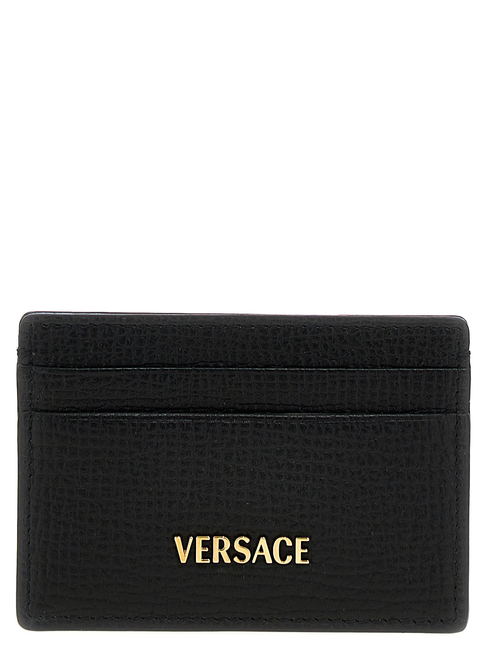 Versace 'Tag Logo' Card Holder