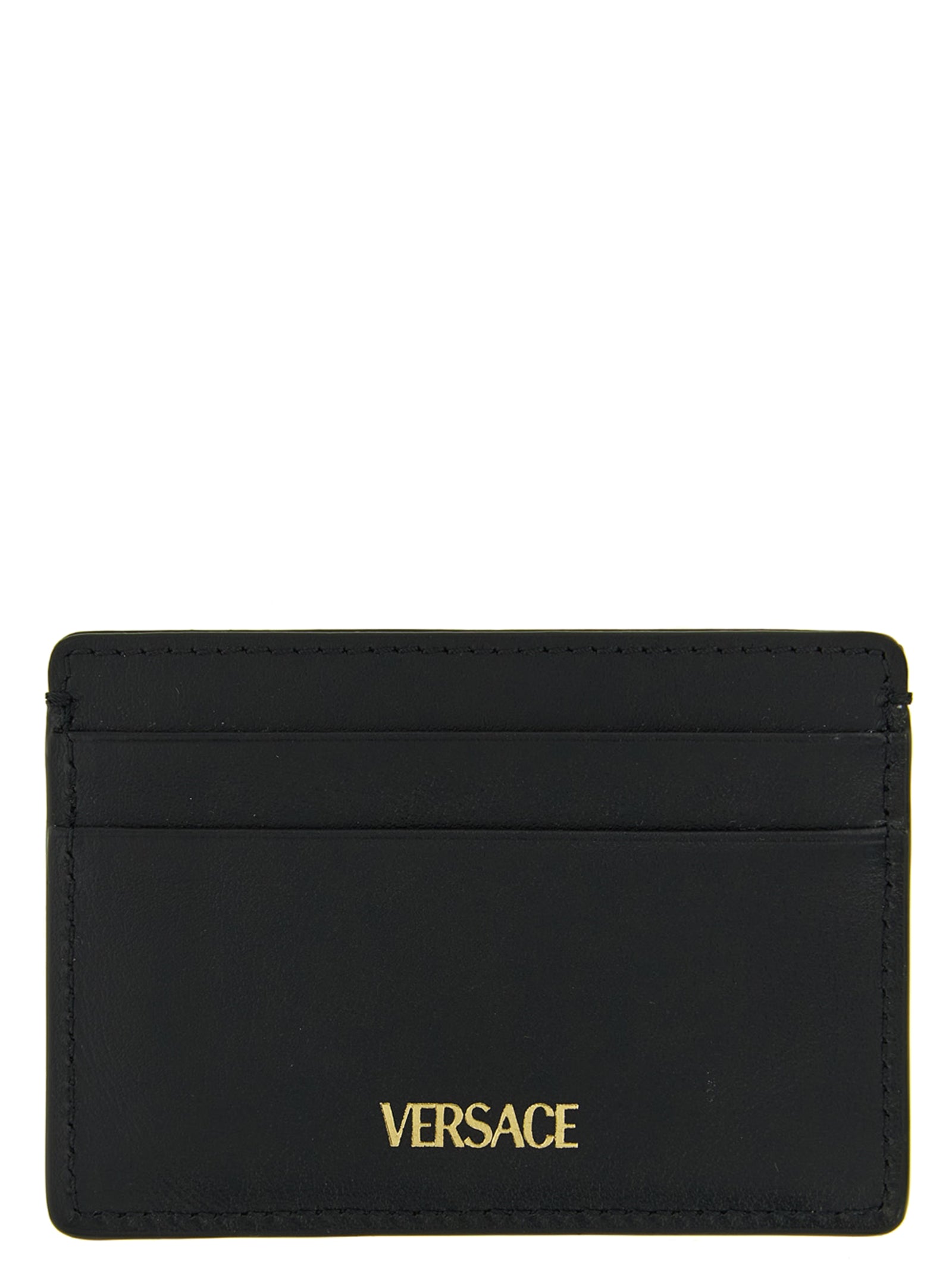 Versace 'V Logo' Card Holder