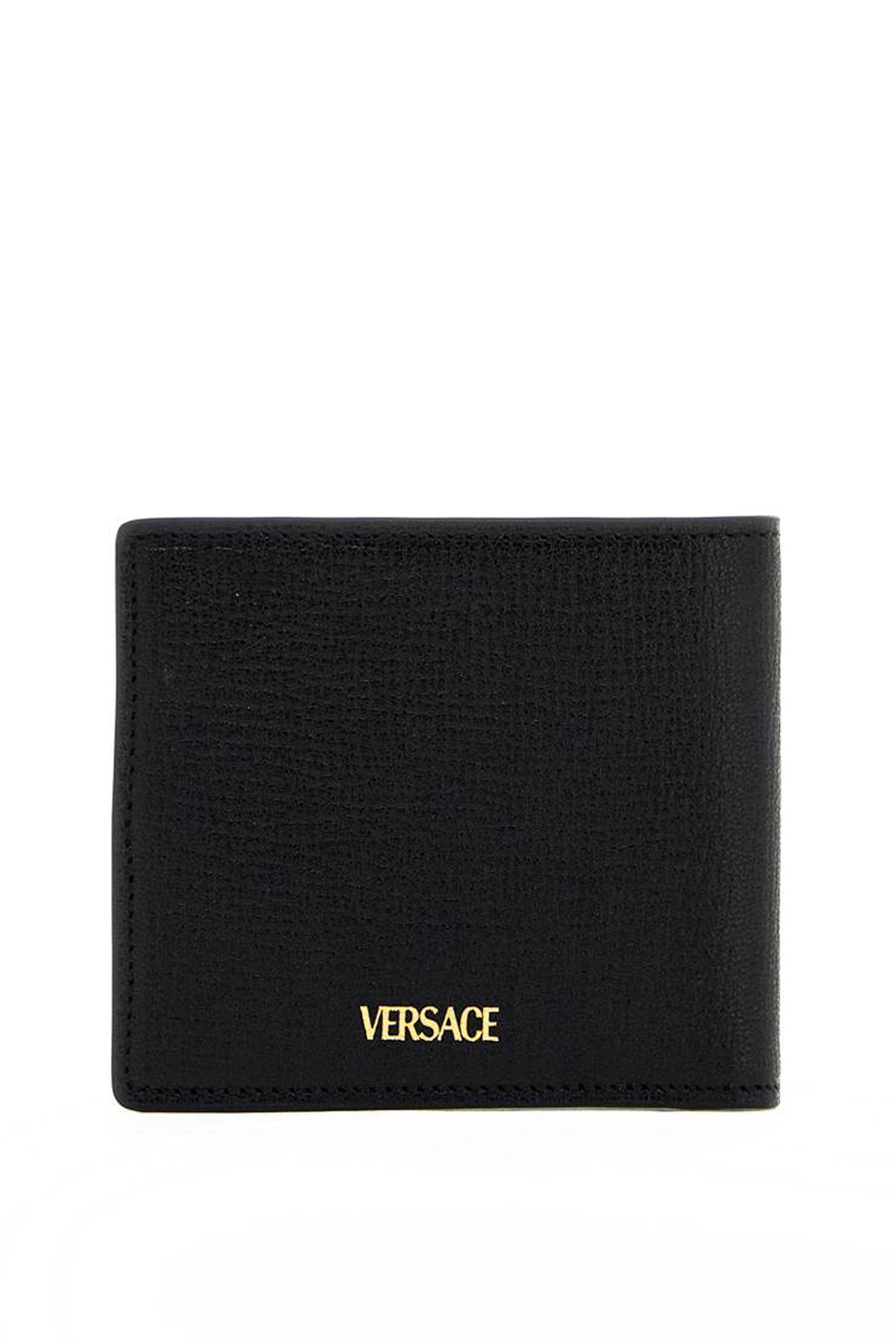 Versace Medusa Biggie Bi-Fold Wallet Black