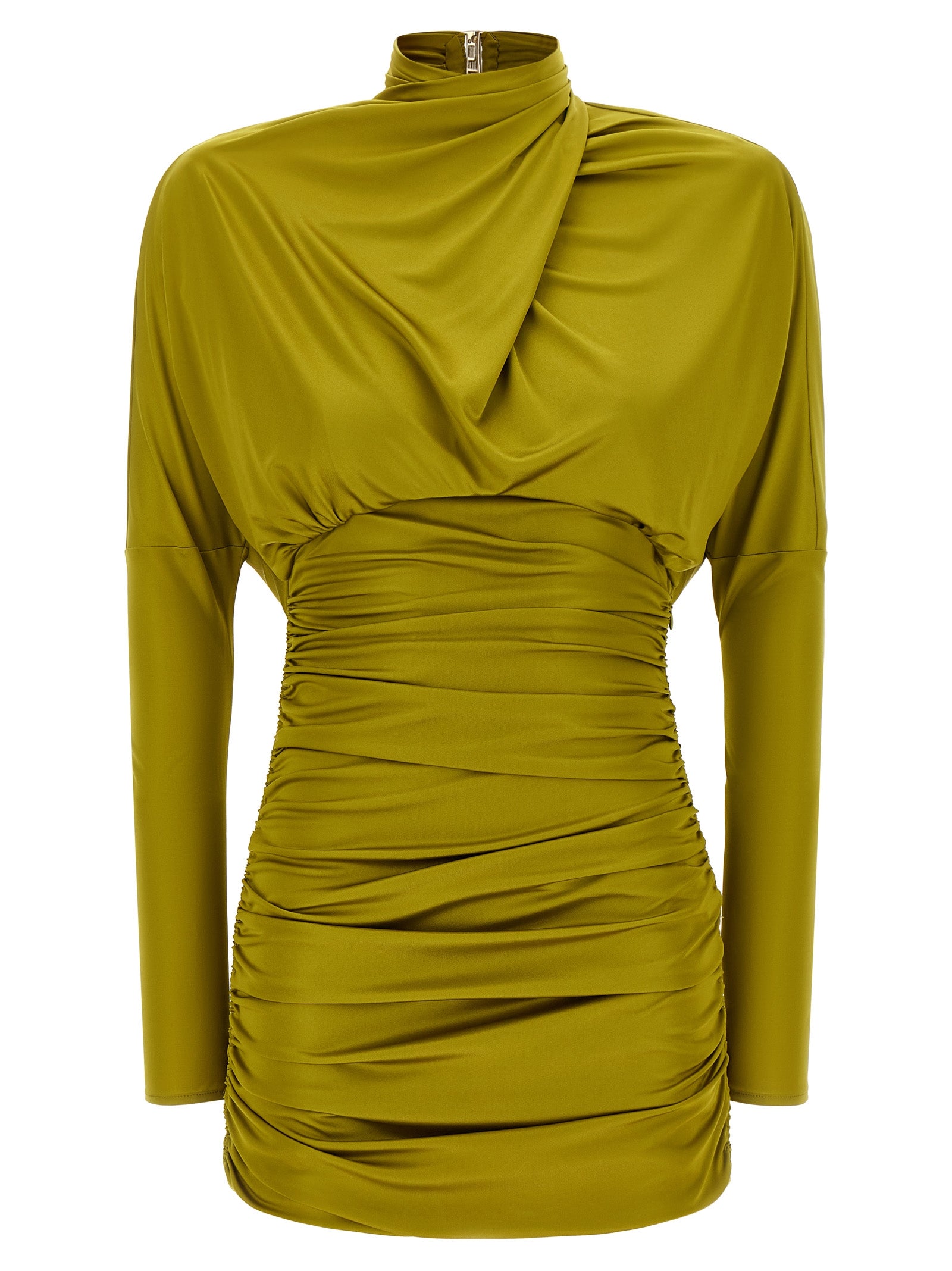 Balmain Draped Mini Dress