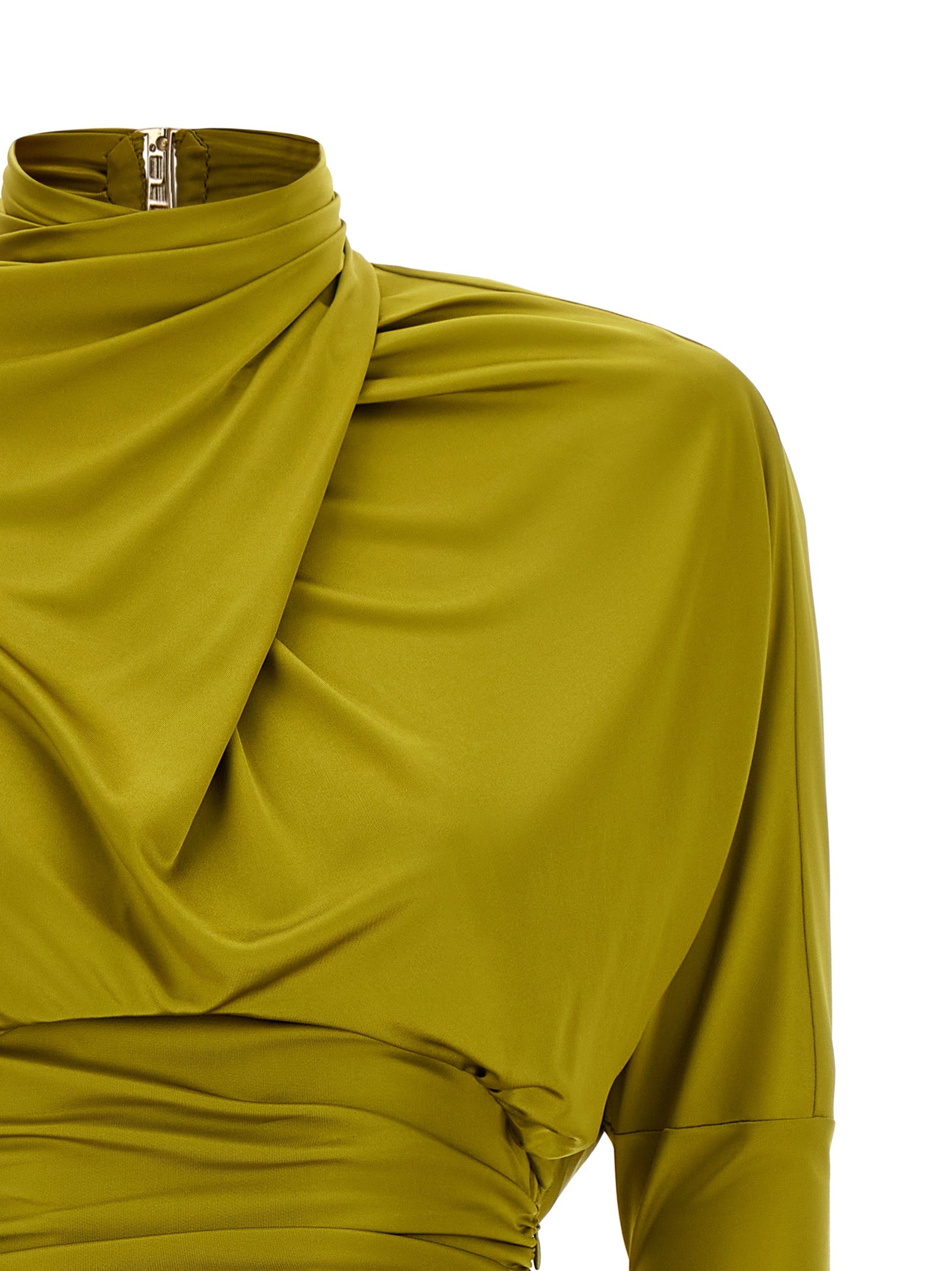Balmain Draped Mini Dress