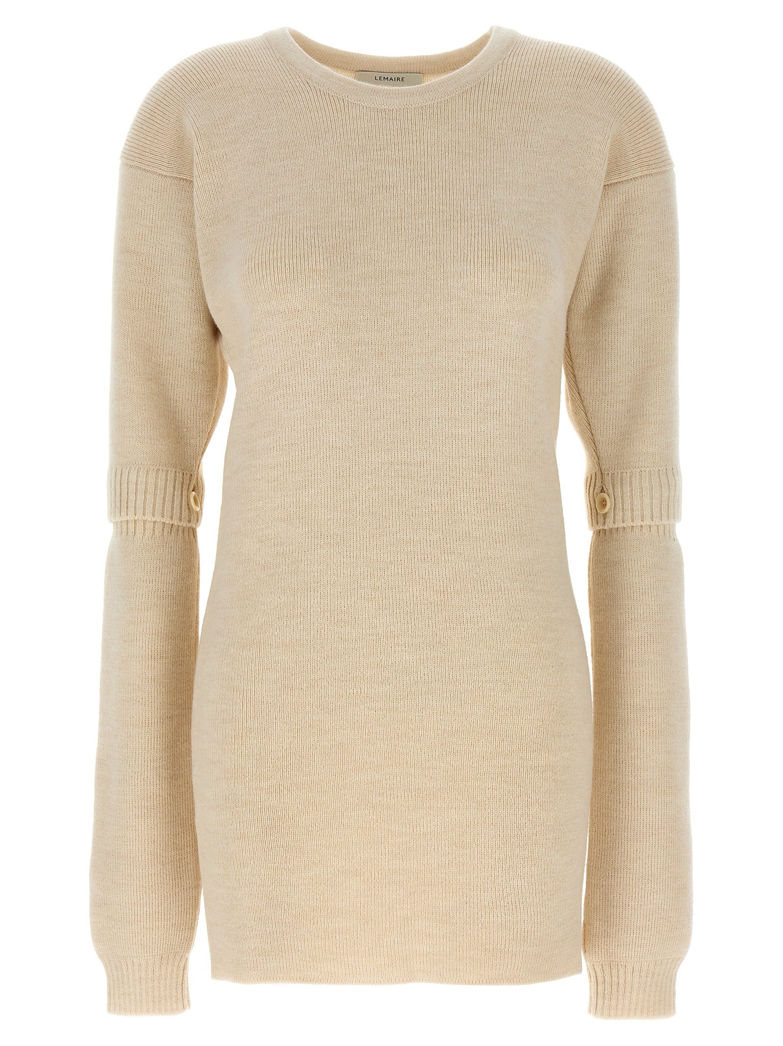 Lemaire Knitted Dress With Removable Sleeves