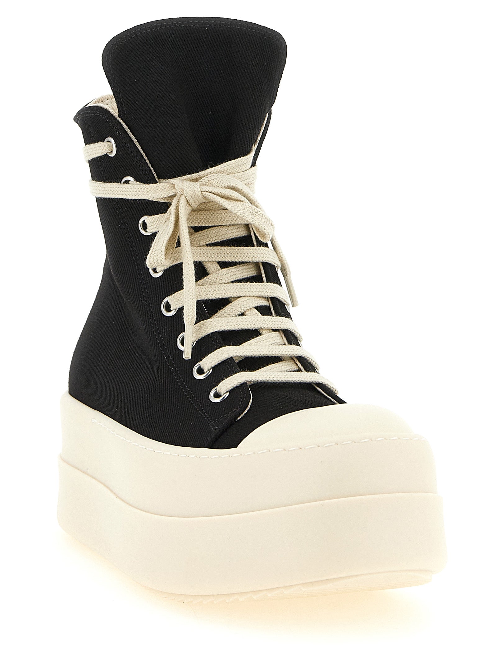 Drkshdw 'Mega Bumper Sneaks' Denim Sneakers