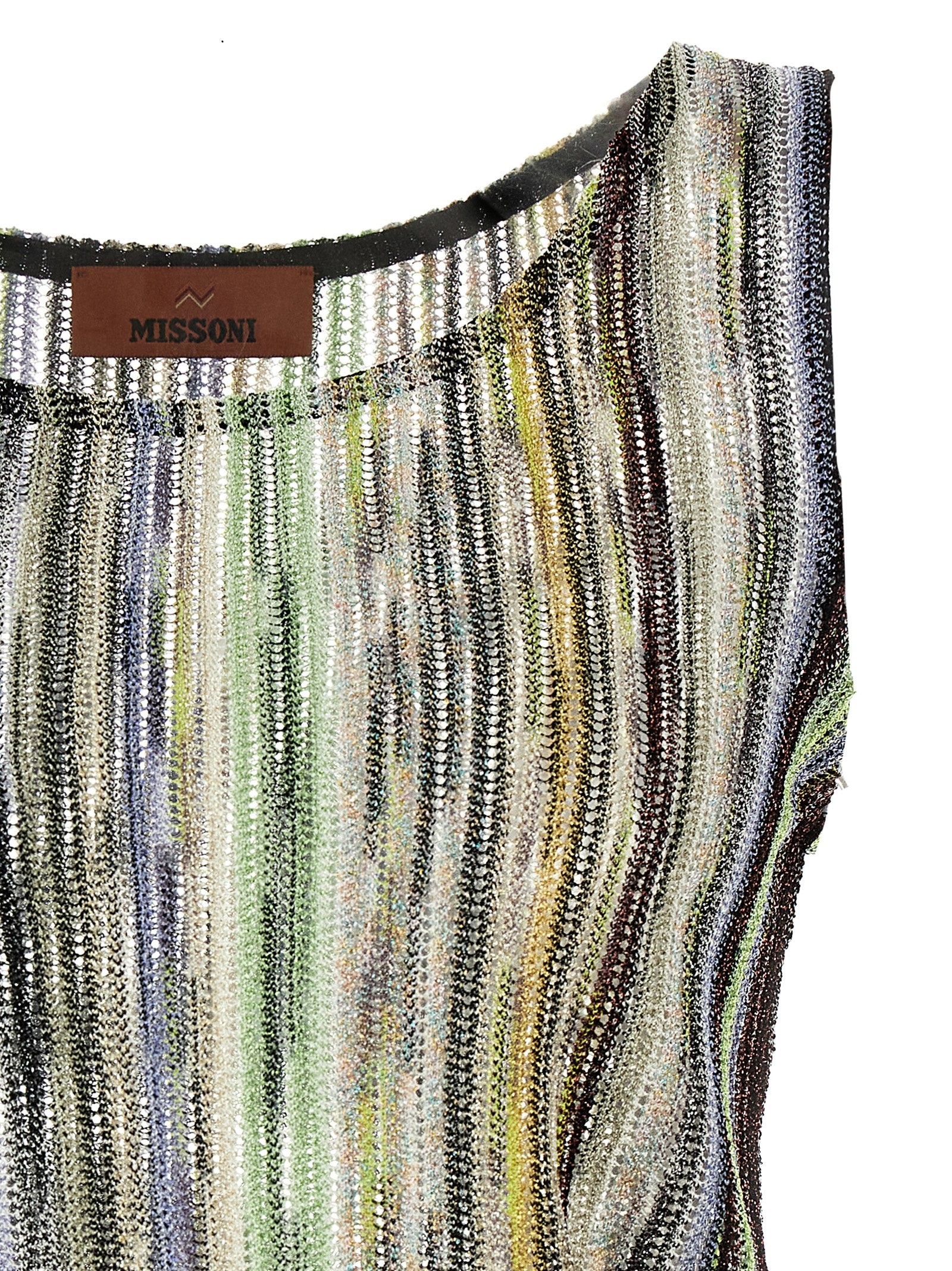 Missoni Striped Lamé Top