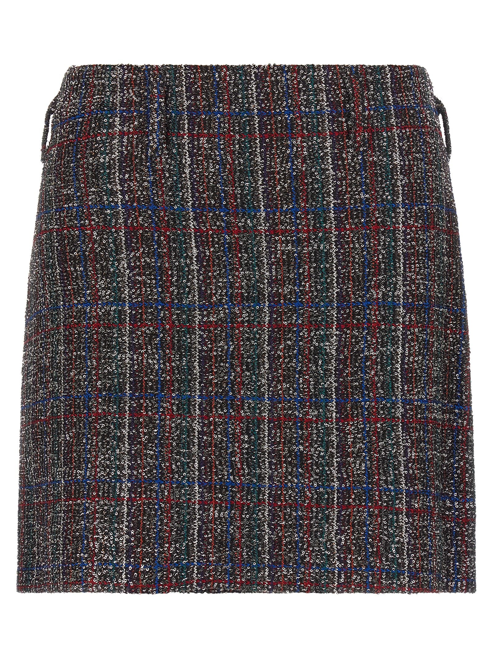 Missoni Sequin Tartan Skirt