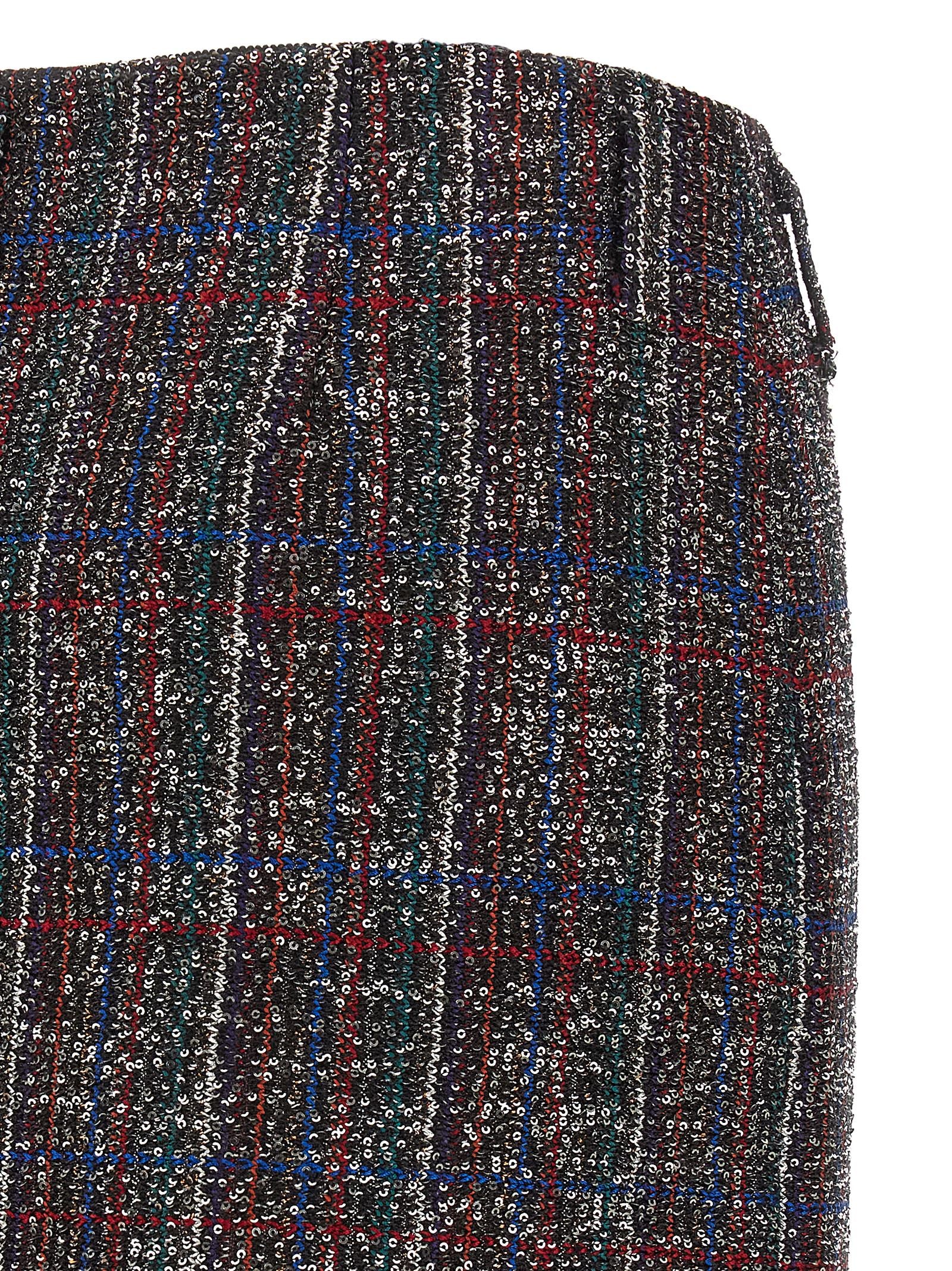 Missoni Sequin Tartan Skirt