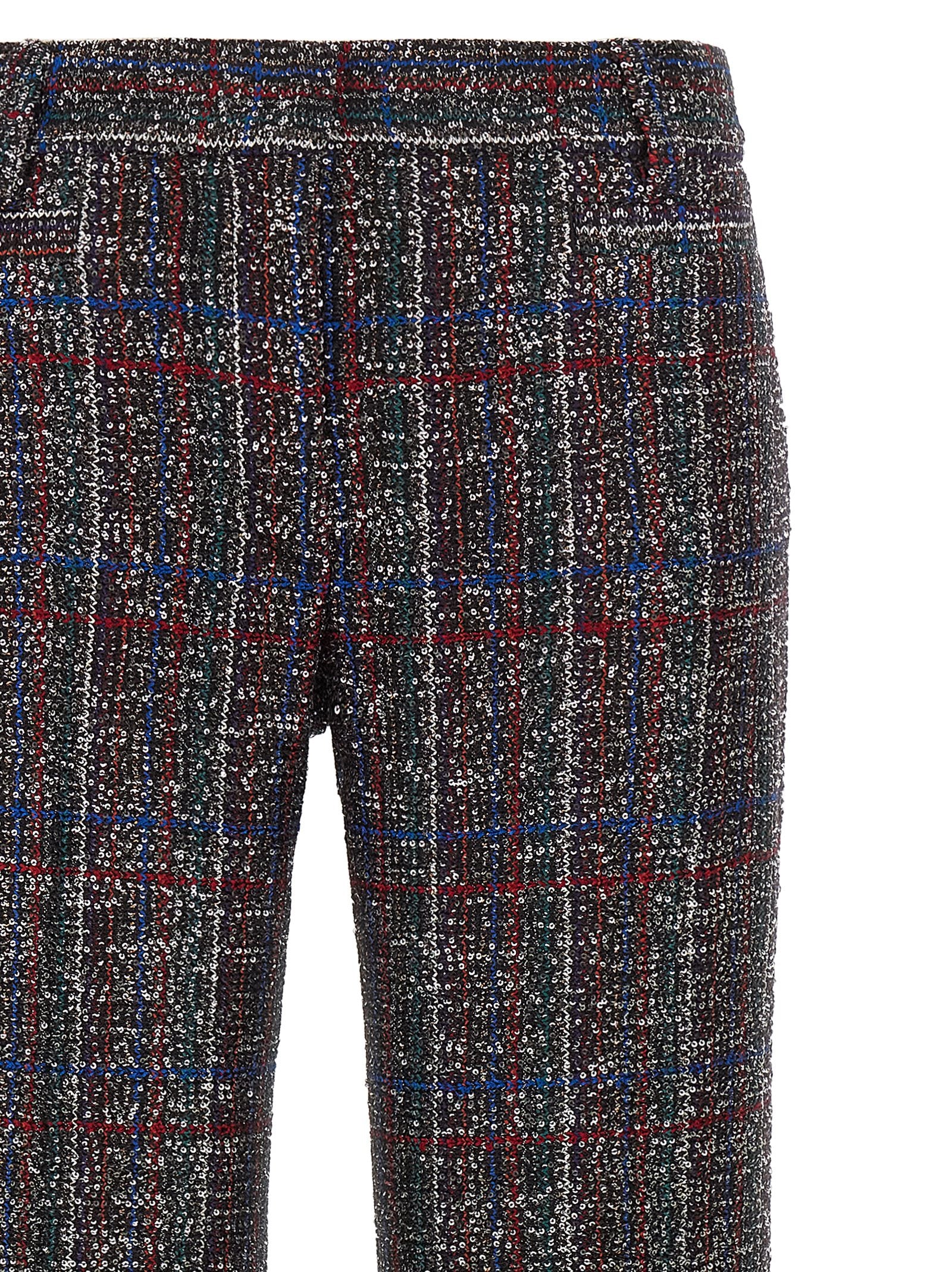 Missoni Sequin Tartan Pants