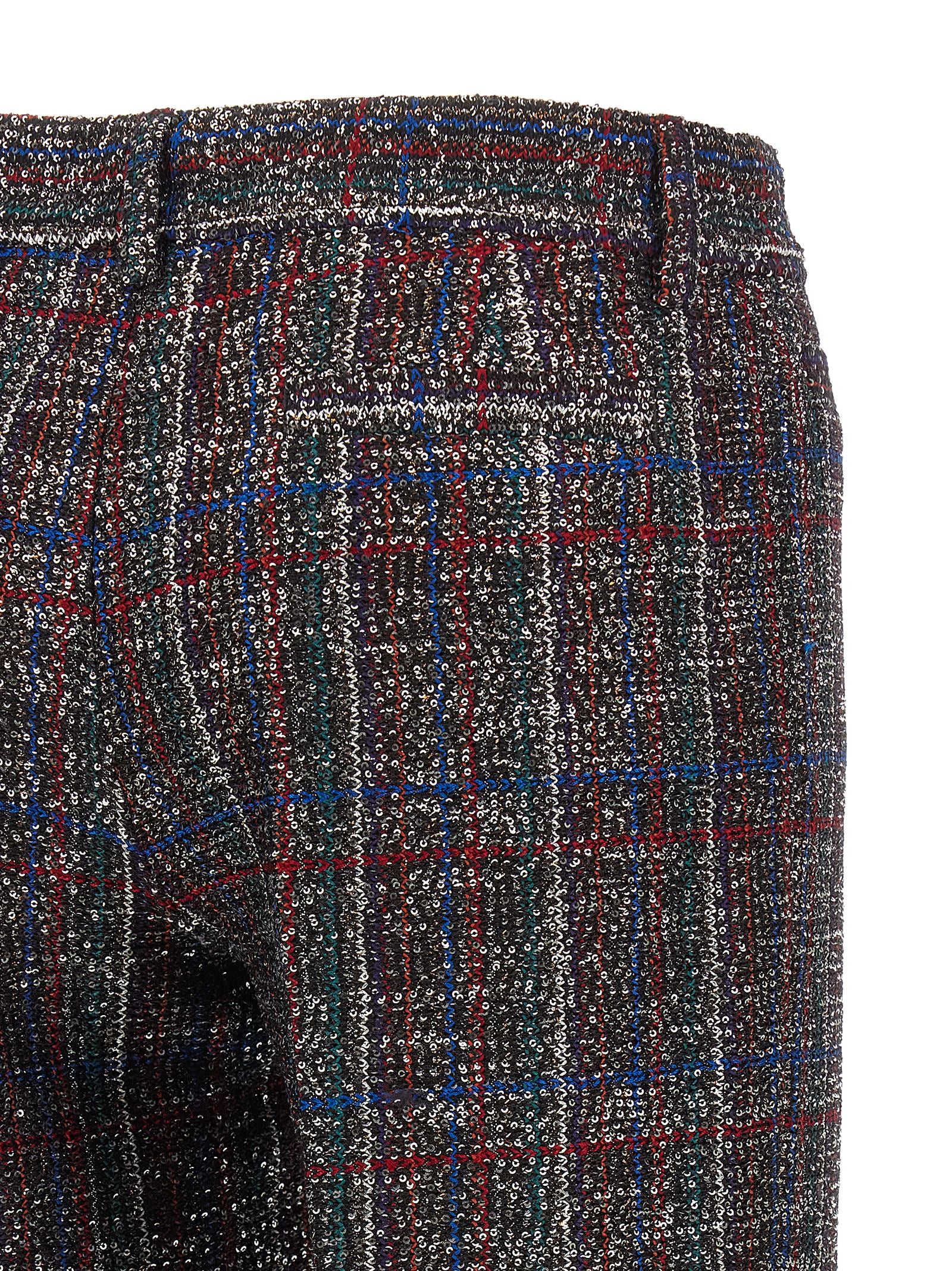 Missoni Sequin Tartan Pants