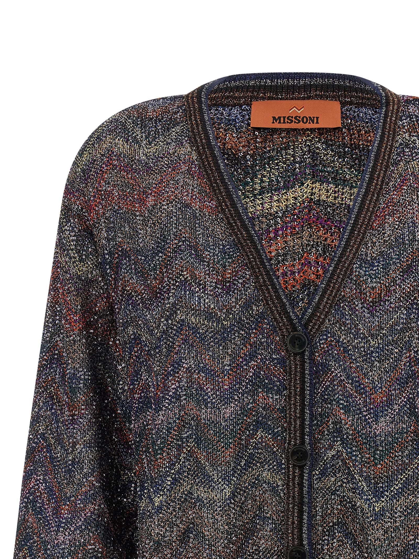 Missoni Zigzag Pattern Cardigan