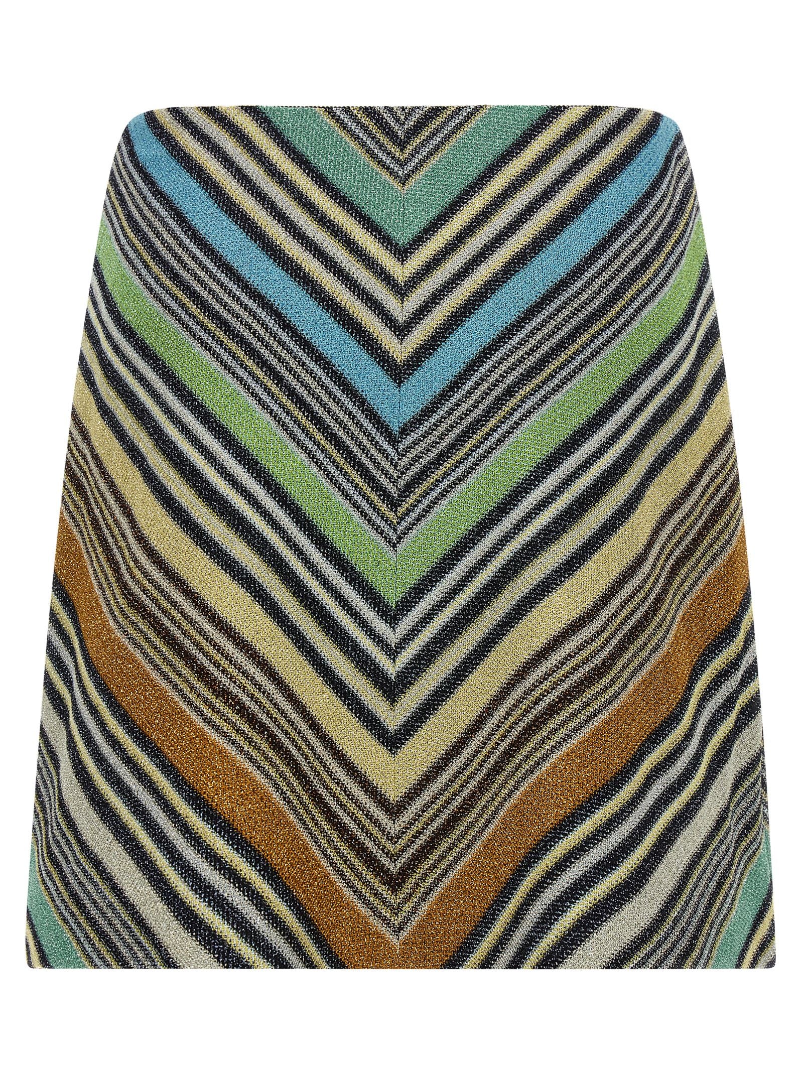 Missoni Geometric Pattern Skirt