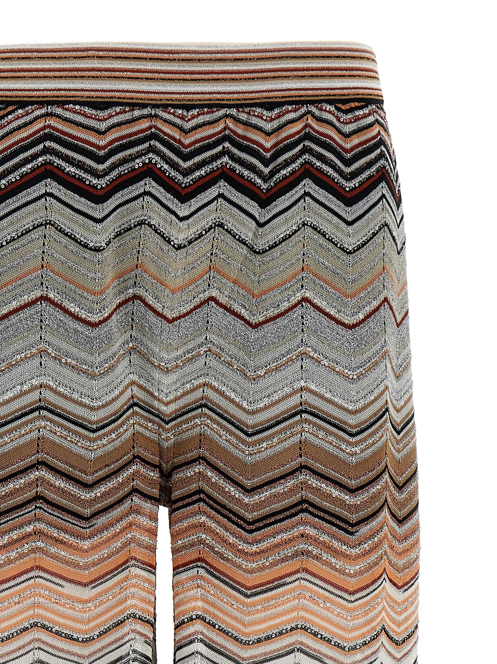 Missoni Chevron Lamé Pants