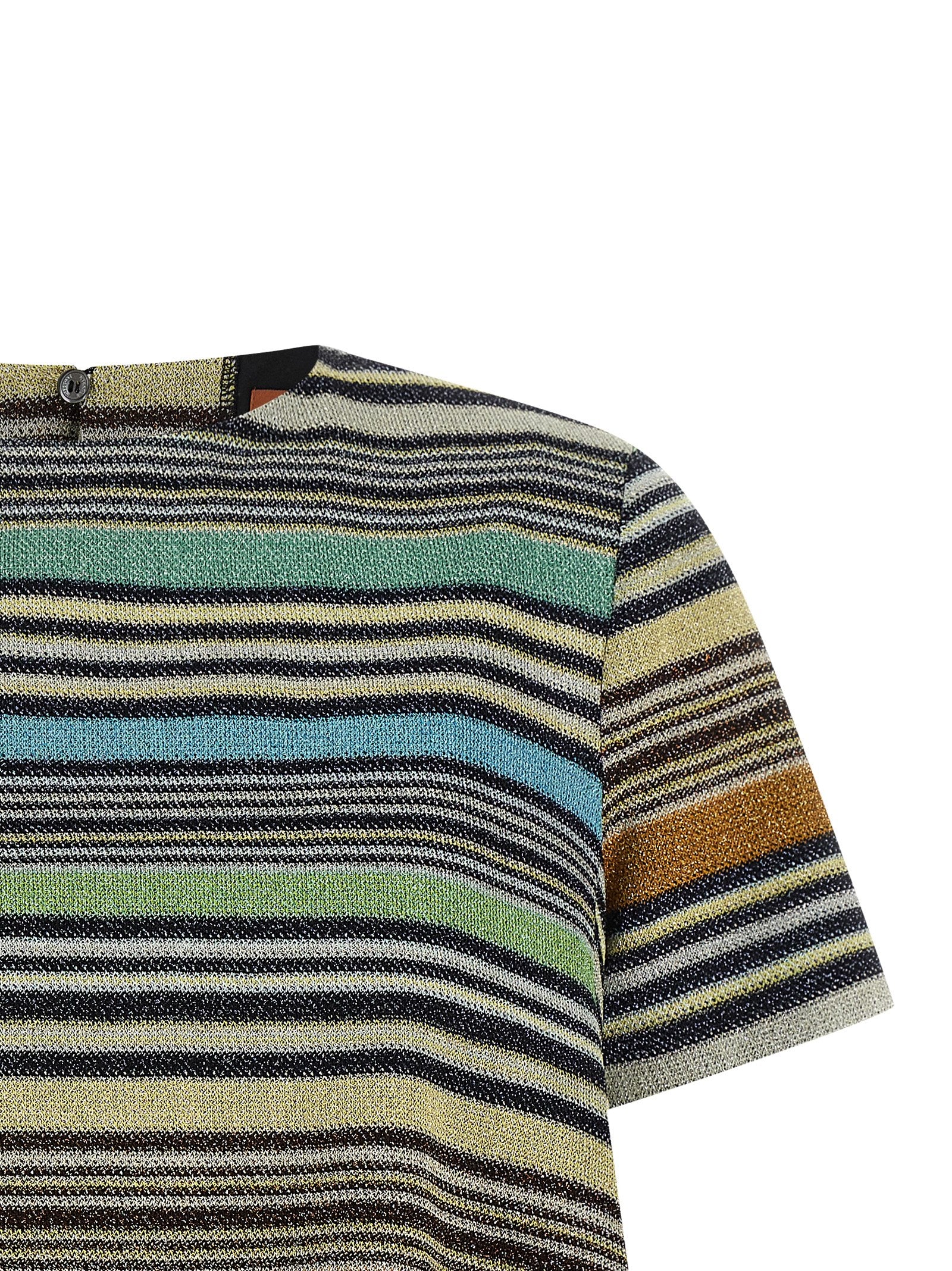 Missoni Lamé Stripes T-Shirt