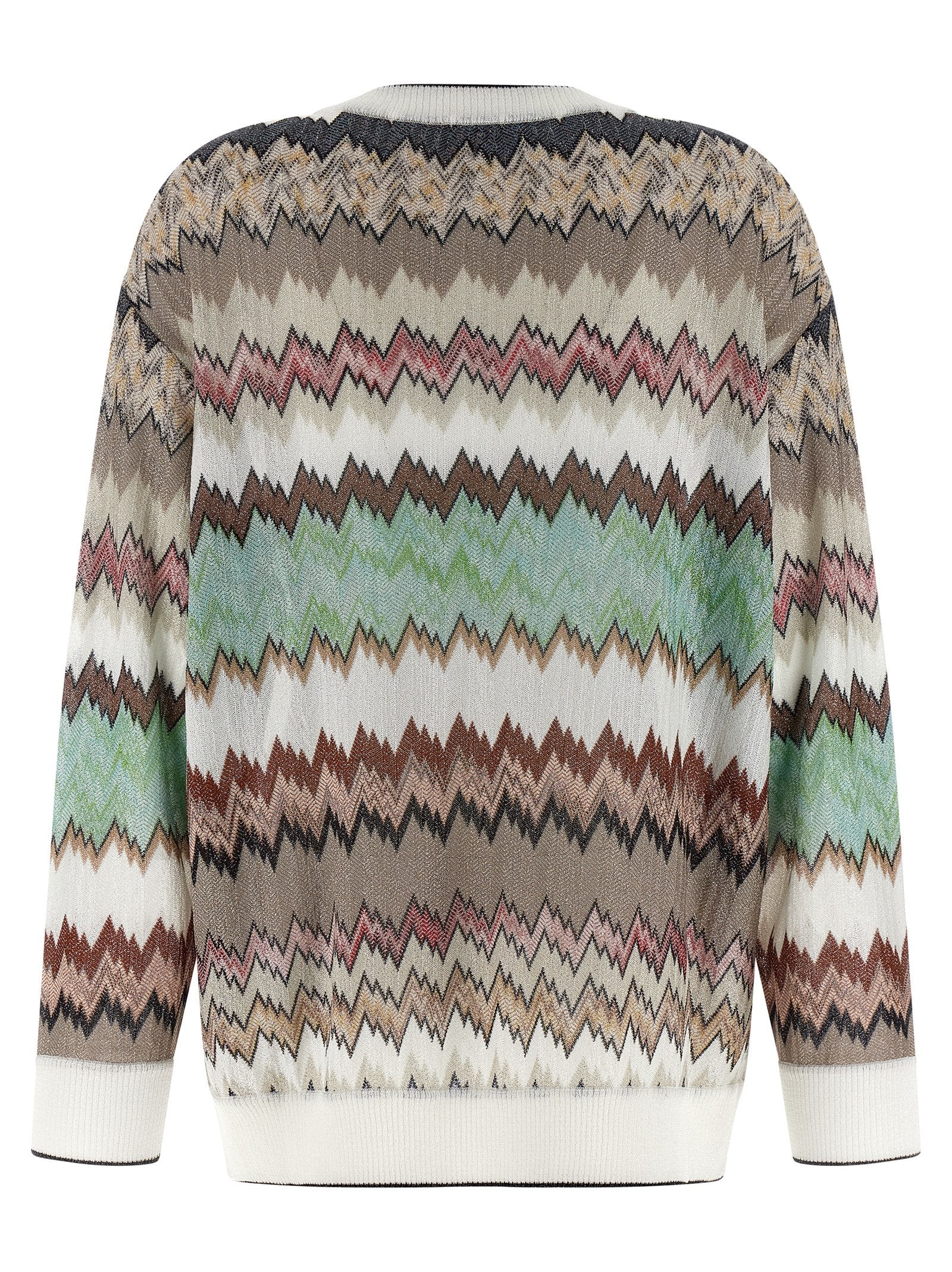Missoni Snake Lamé Viscose Cardigan