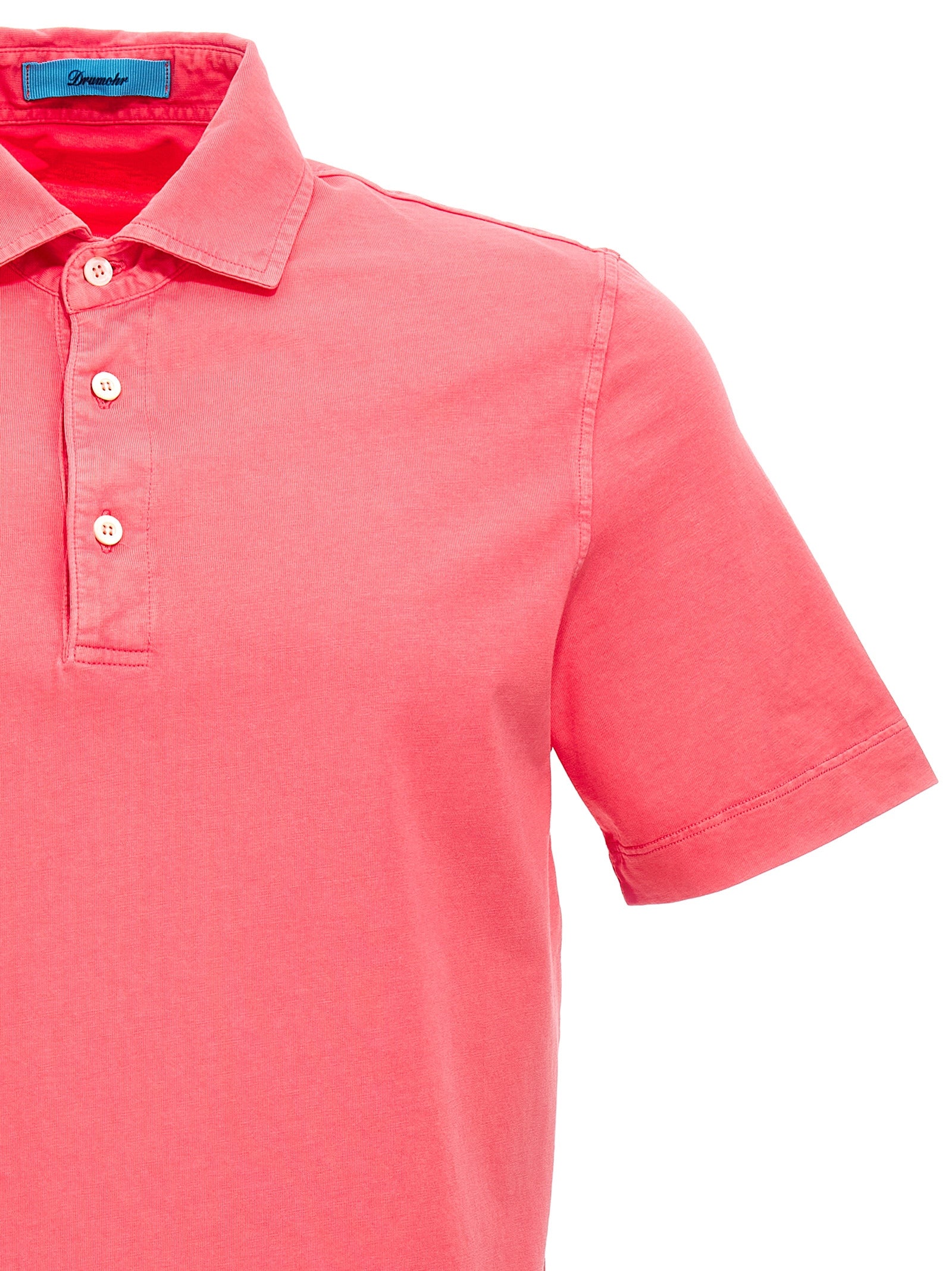 Drumohr Light Cotton Polo Shirt.