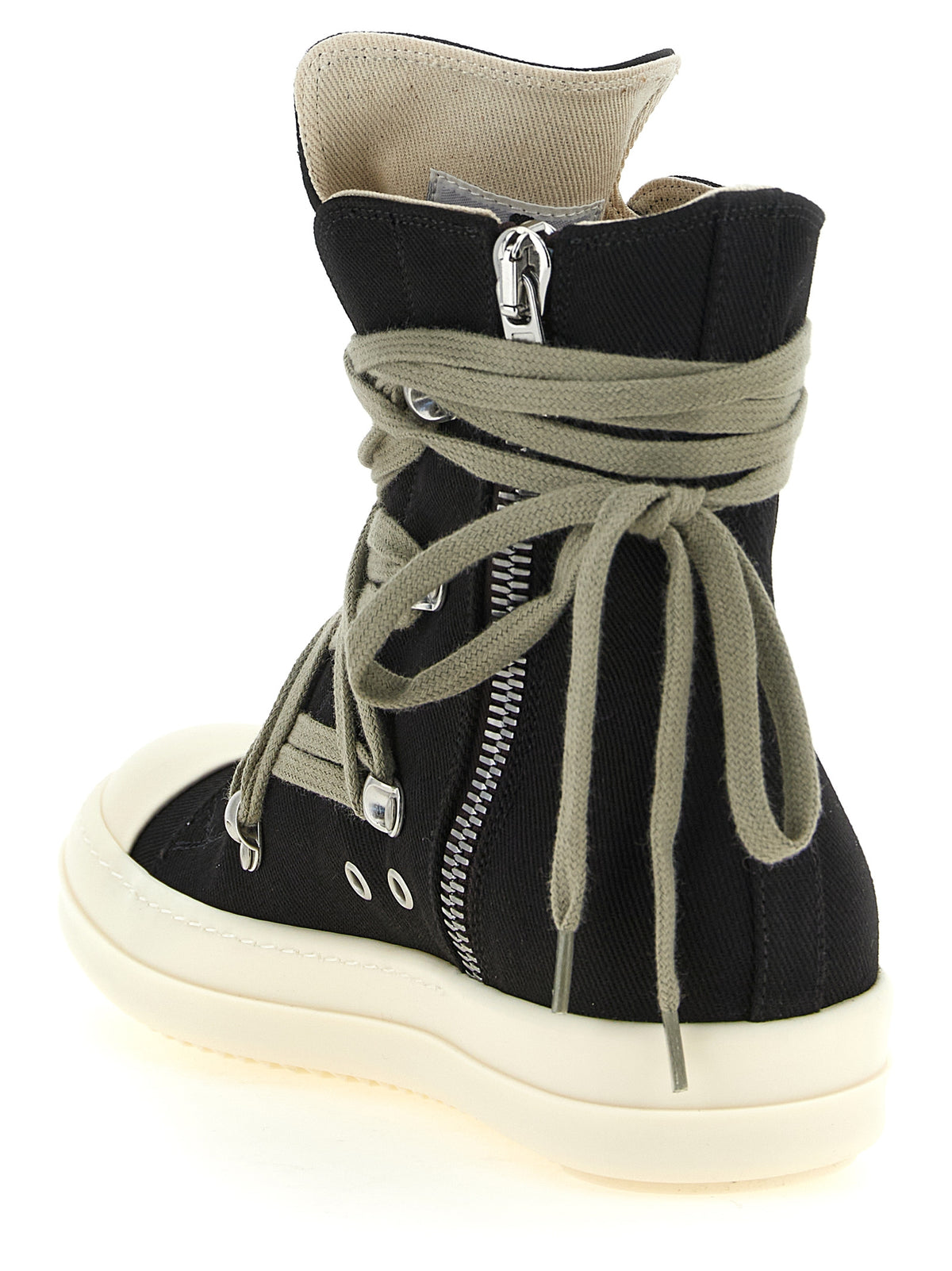 Drkshdw 'Megalace Sneaks' Denim Sneakers