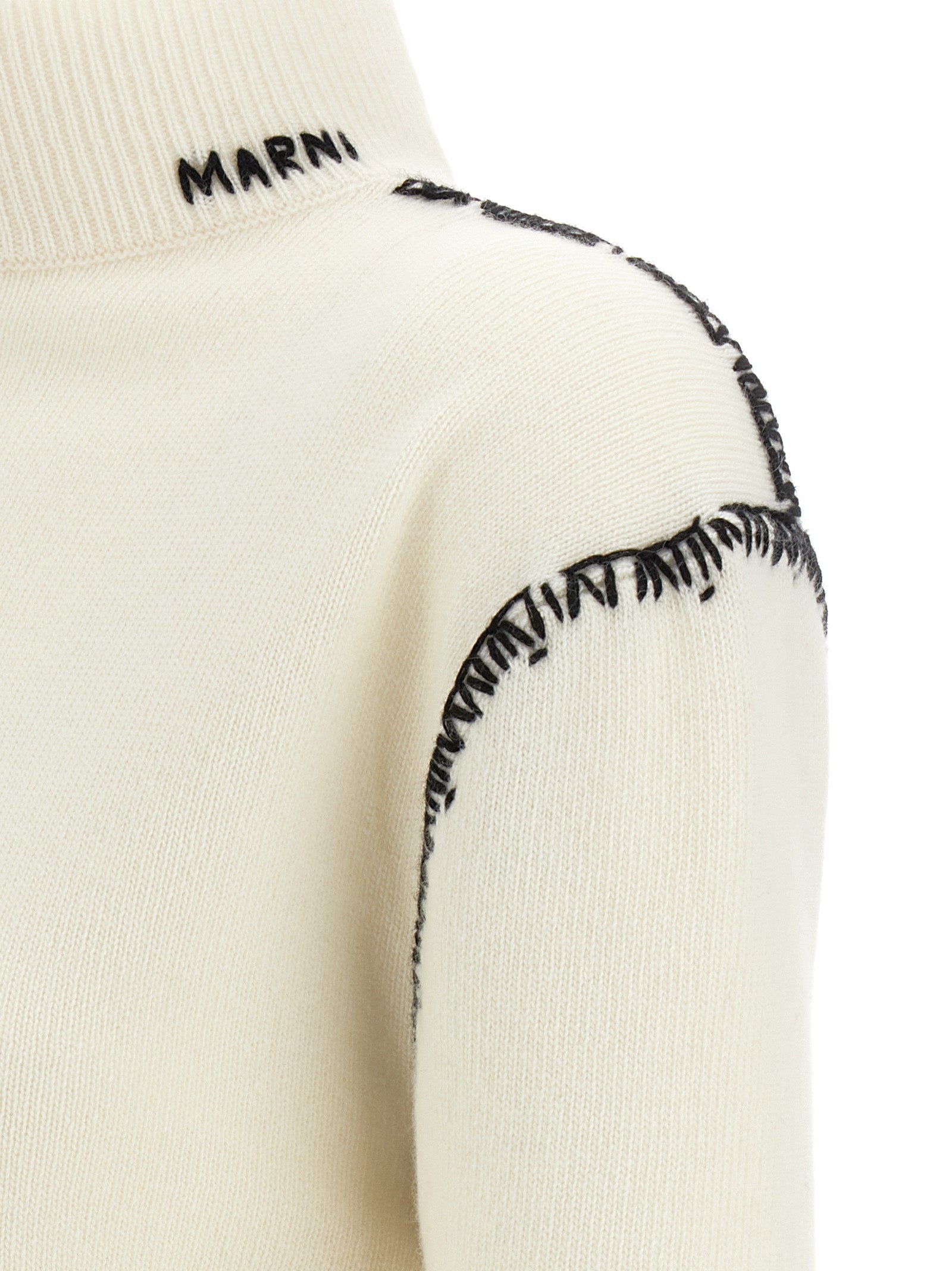 Marni Mending Detail Cardigan