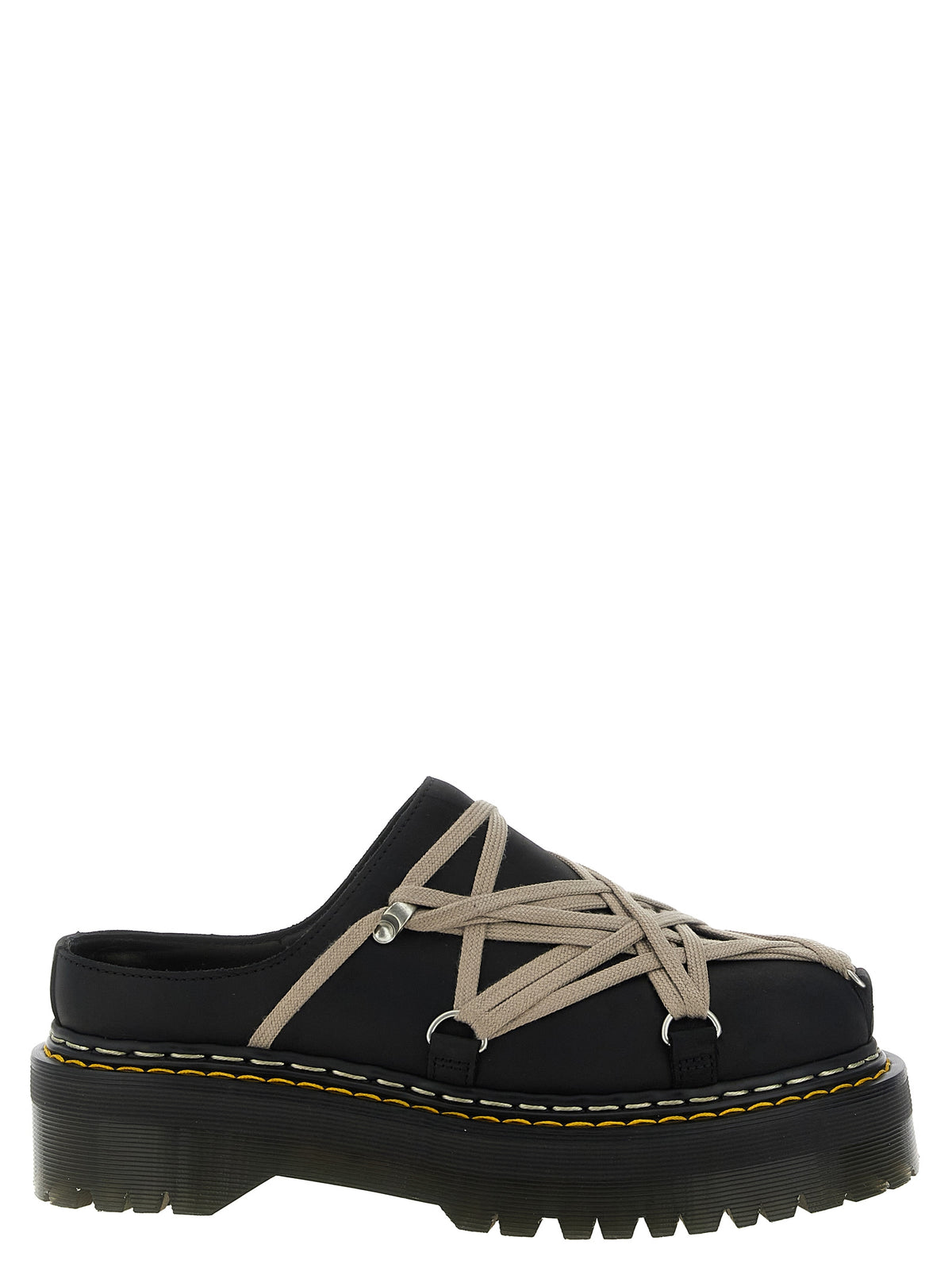 Rick Owens 'Quadsolemegalace®' Mules Dr.Martens X Rickowens