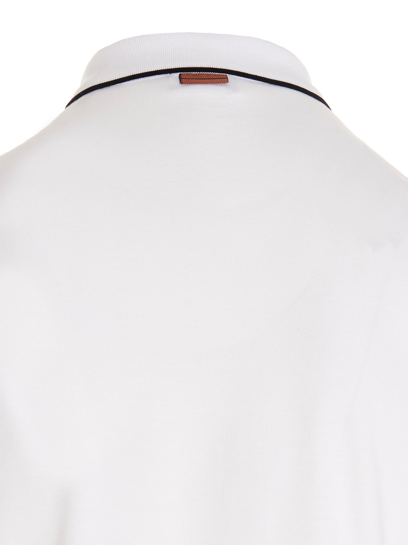 Zegna Embroidered Logo Polo Shirt