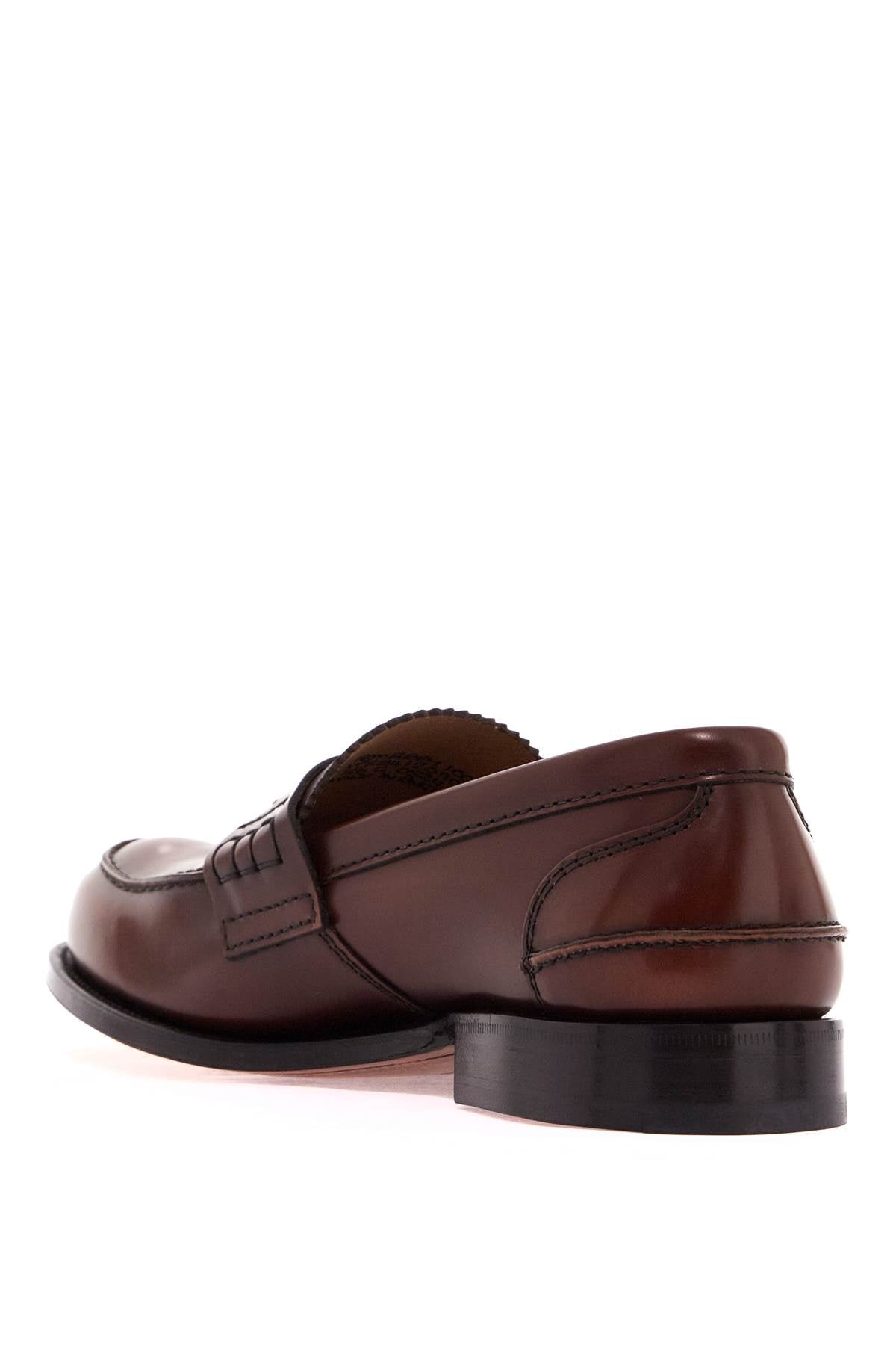 Church's Pembrey Glossy Leather Loafers Brown