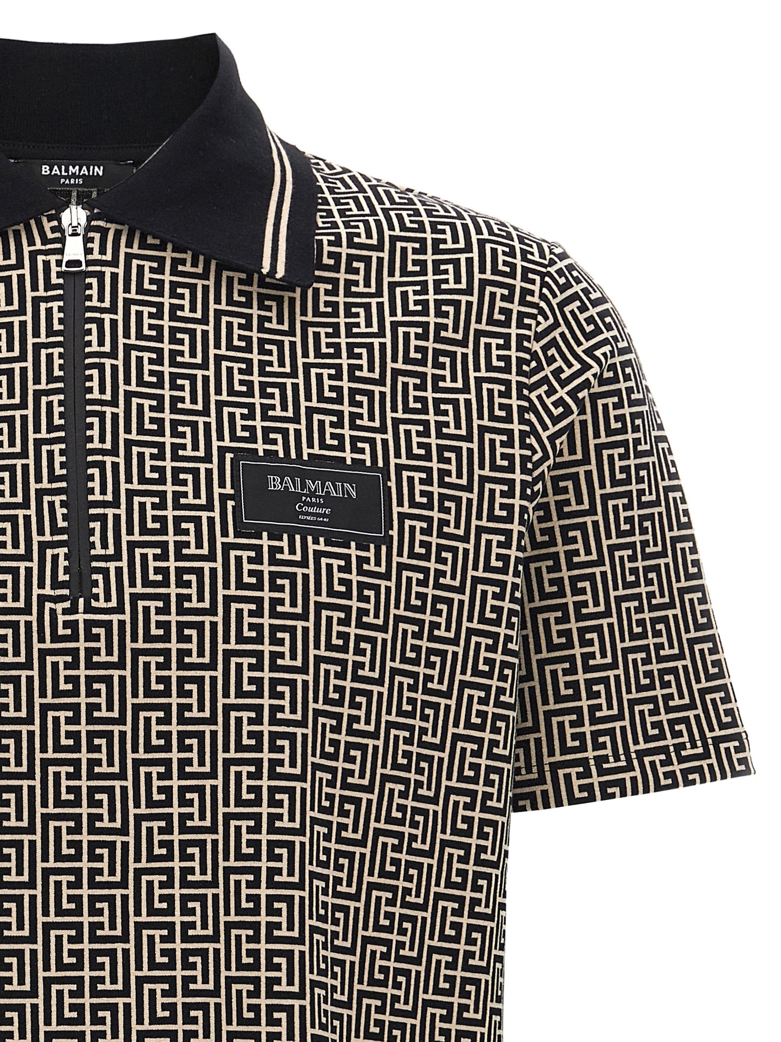 Balmain 'Pb' Polo Shirt