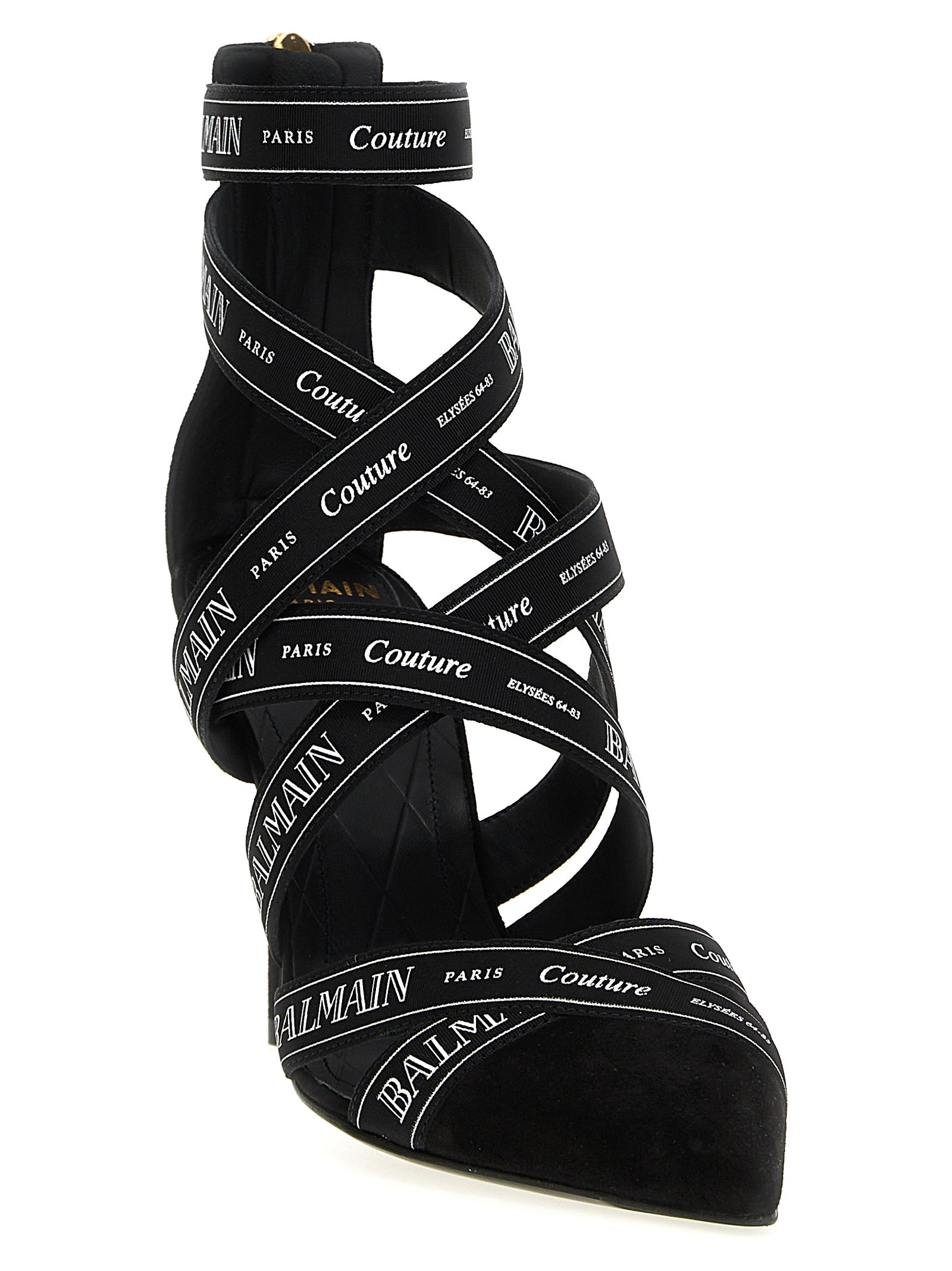 Balmain 'Couture Ribbon-Print' Pumps