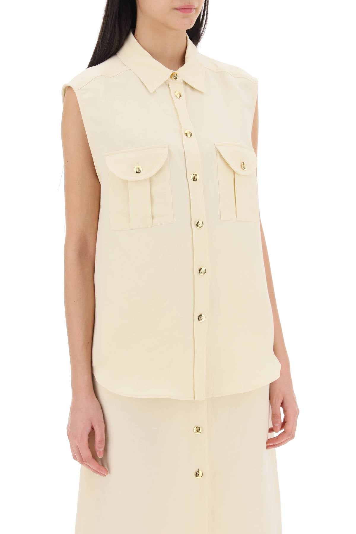 Blaze Milano Savannah Pekín Sleeveless Shirt