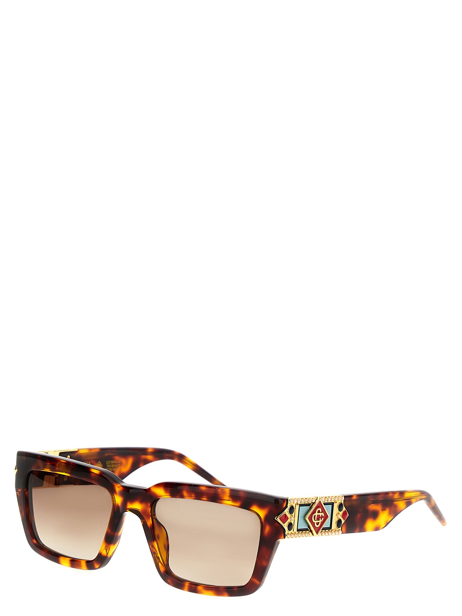 Casablanca 'The Tortoiseshell Square Metope' Sunglasses