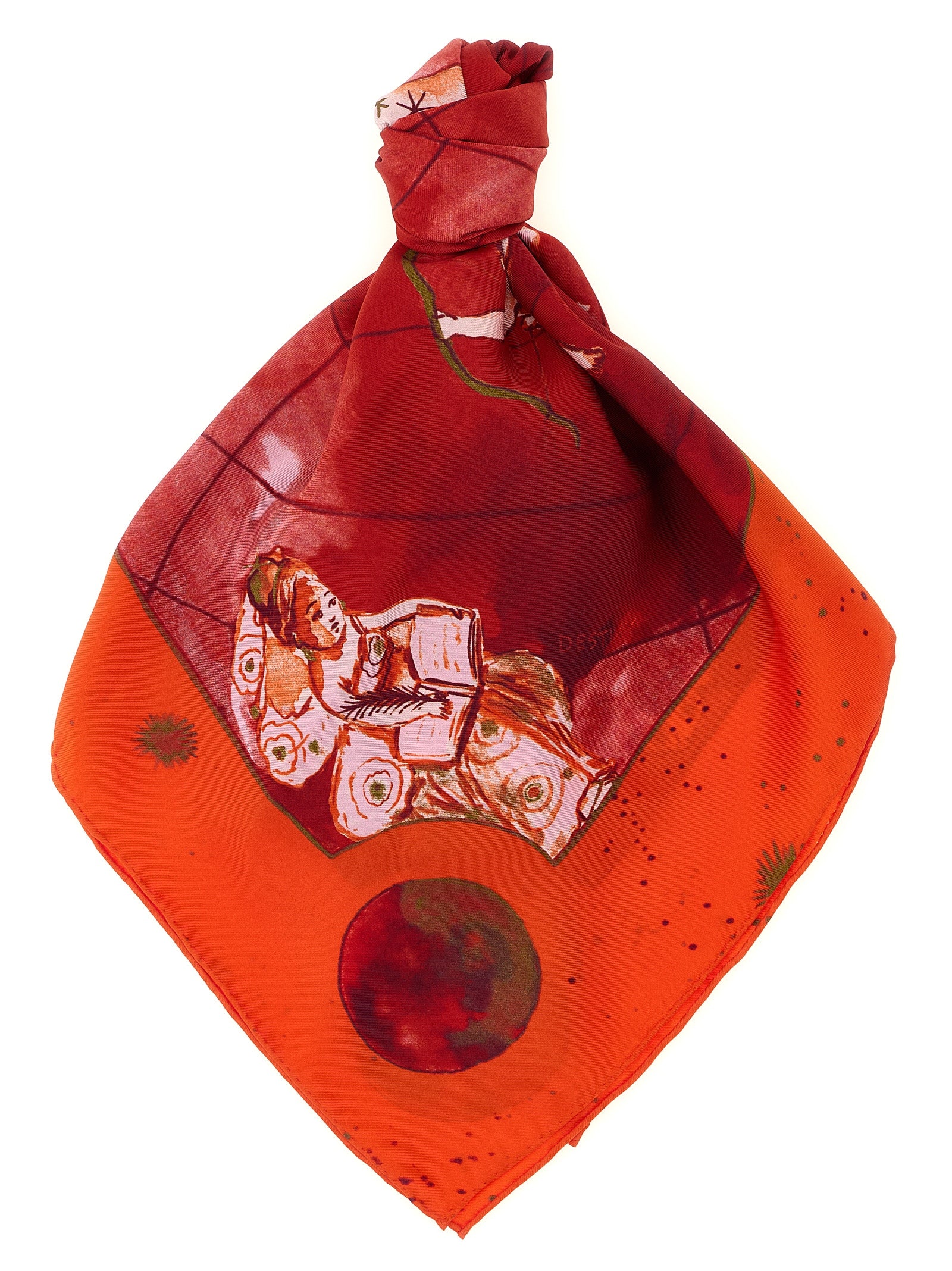 Diane Von Furstenberg 'Zodiac Flag' Scarf