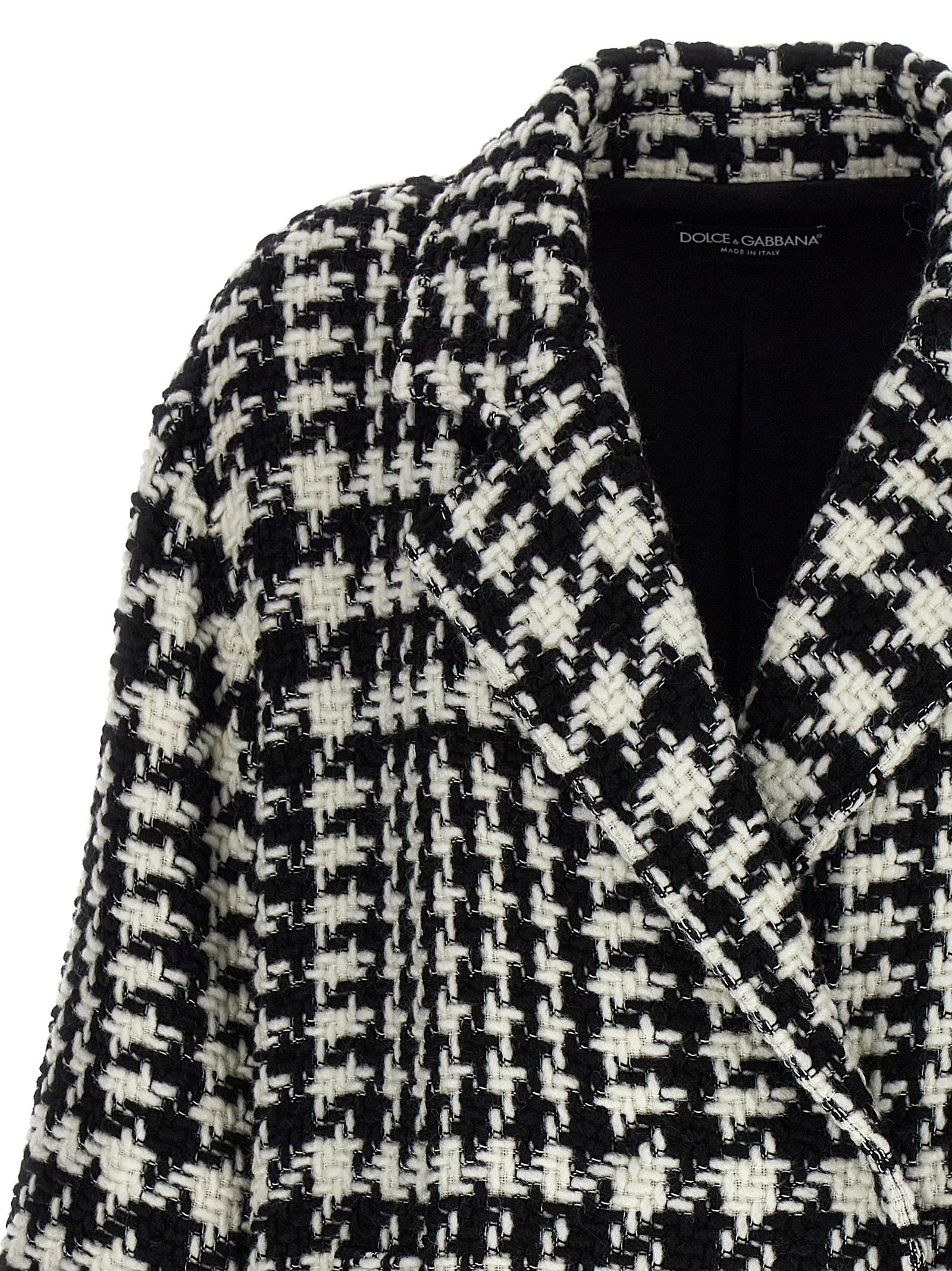 Dolce & Gabbana 'Pied De Poule' Coat