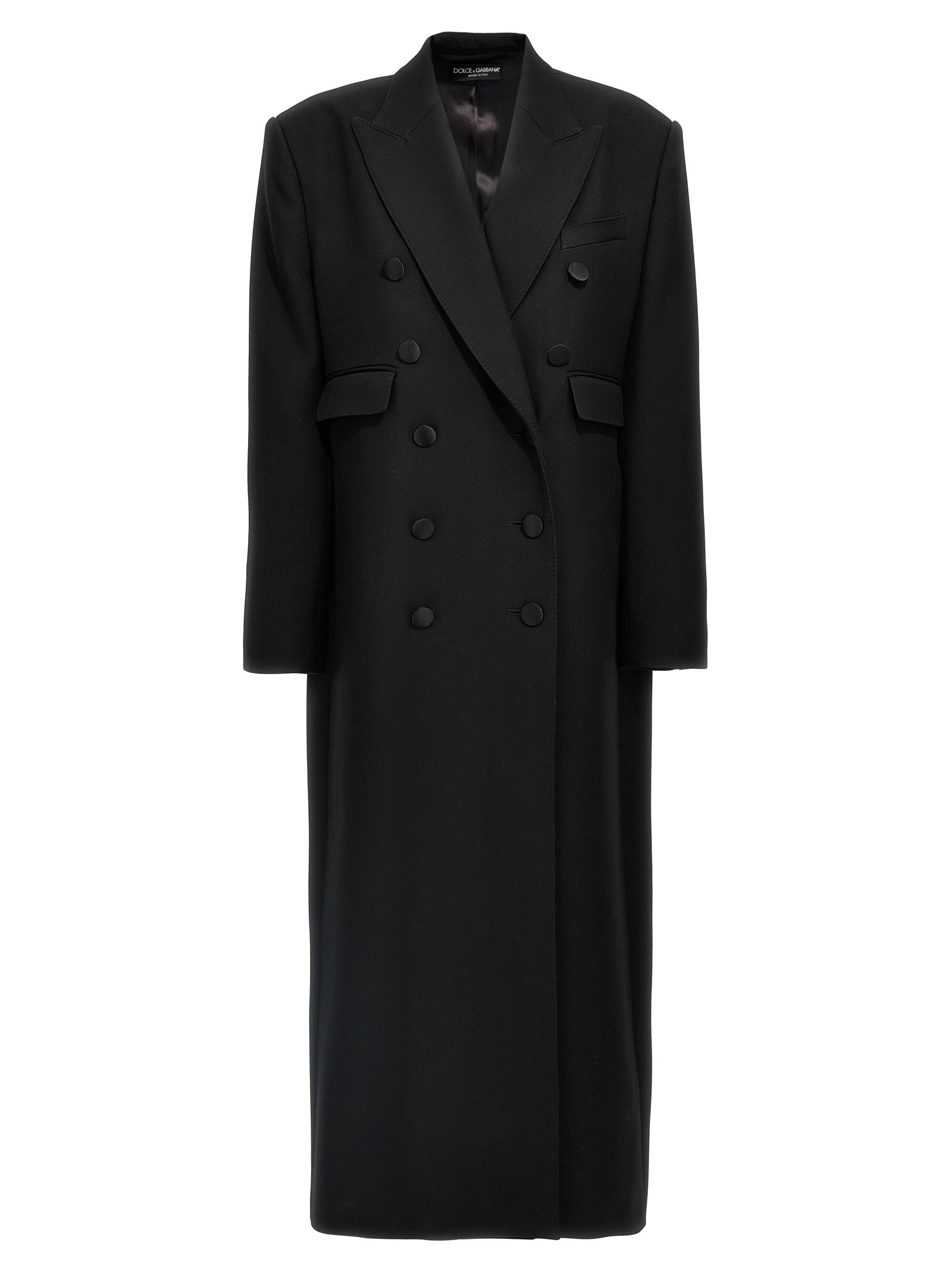 Dolce & Gabbana Long Tuxedo Coat