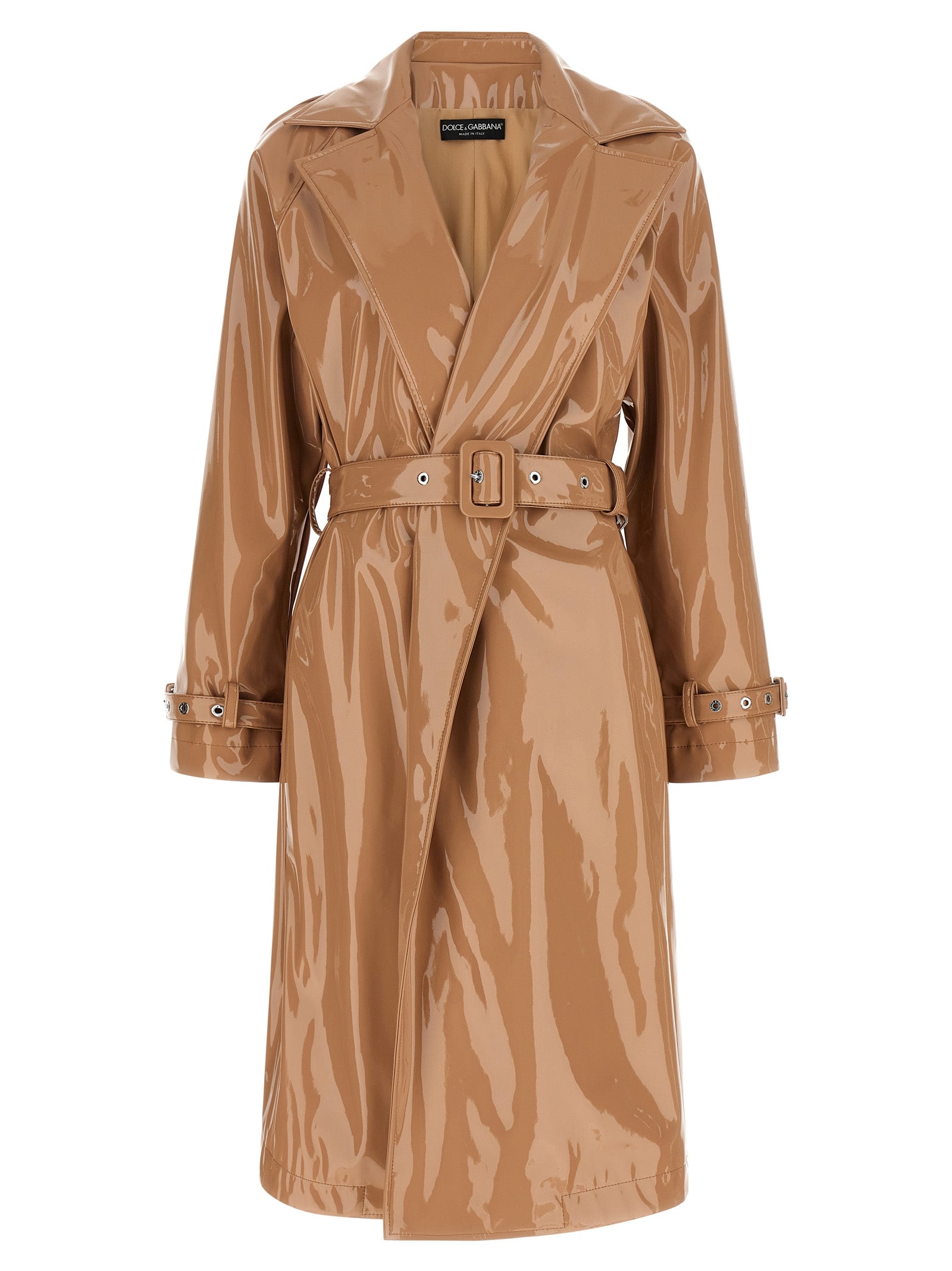 Dolce & Gabbana Vinyl Trench Coat