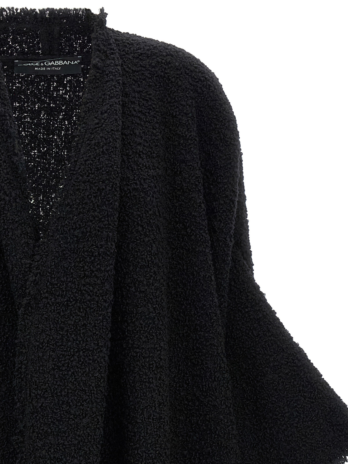 Dolce&Gabbana 'Bouclé' Cape