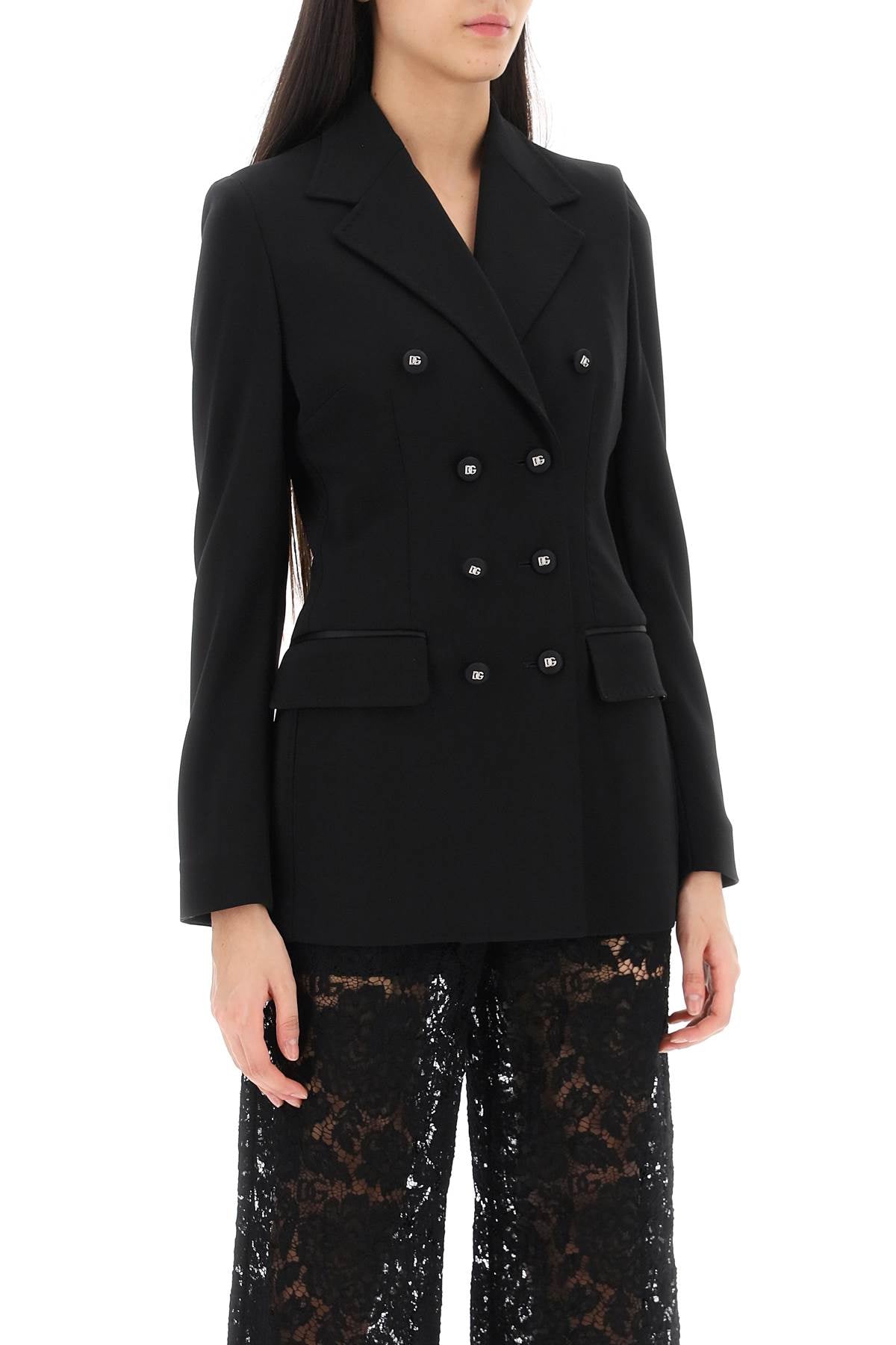 Dolce & Gabbana Turlington Jacket In Milano Stitch