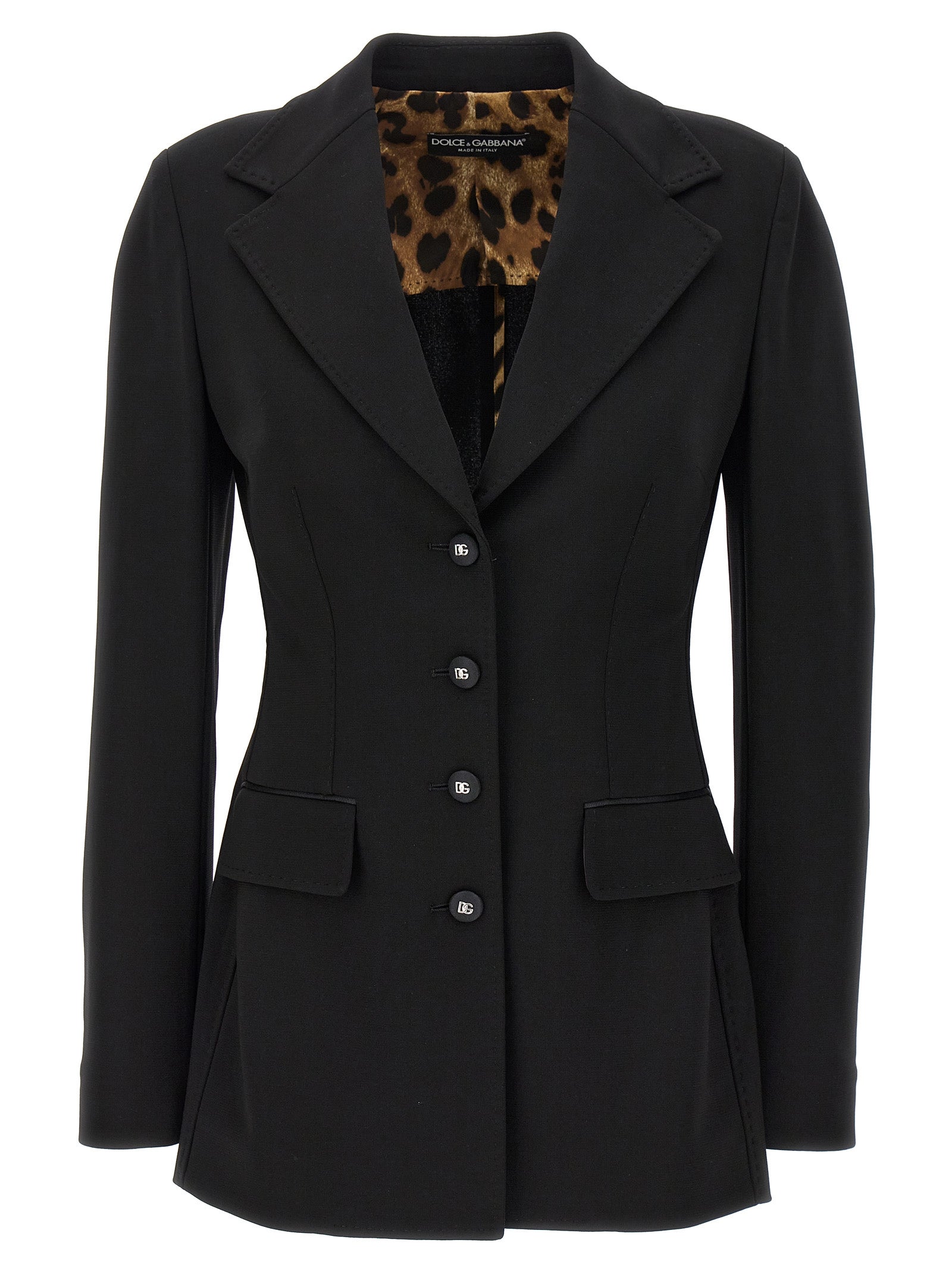 Dolce & Gabbana Single-Breasted Turlington Blazer