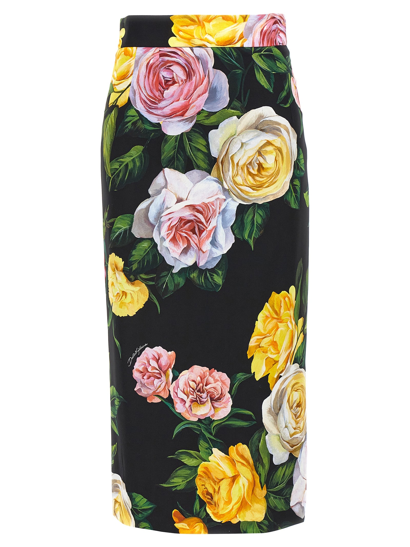 Dolce & Gabbana Floral Longuette Skirt