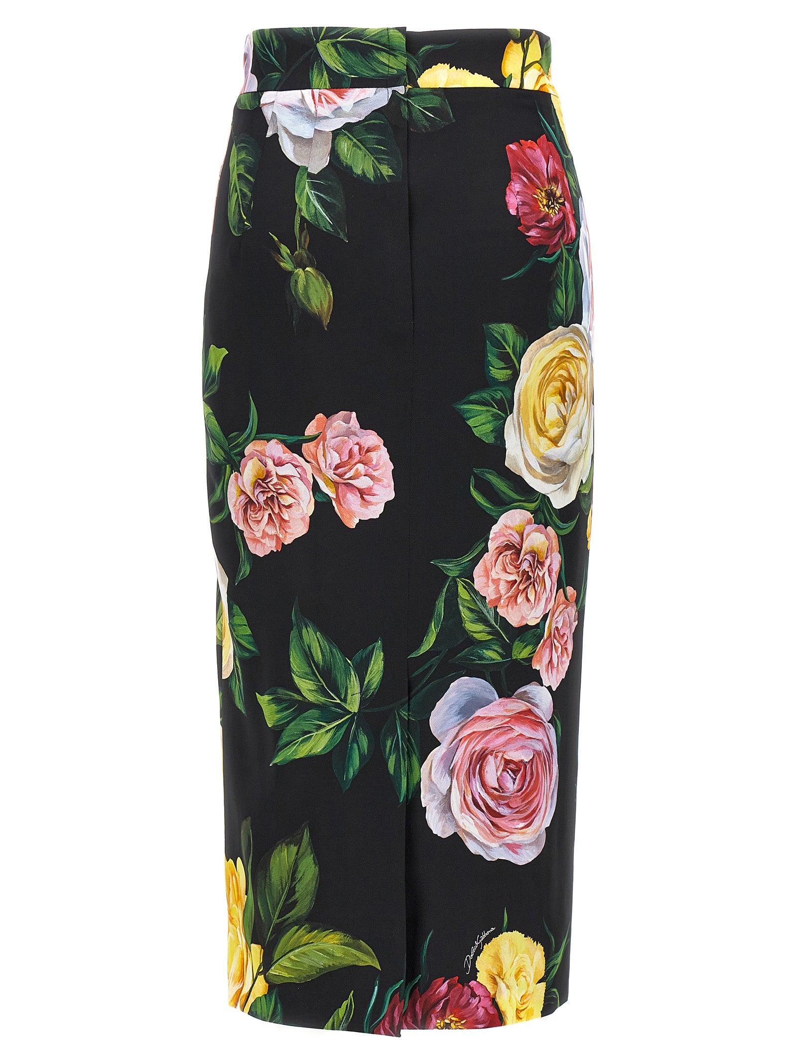 Dolce & Gabbana Floral Longuette Skirt