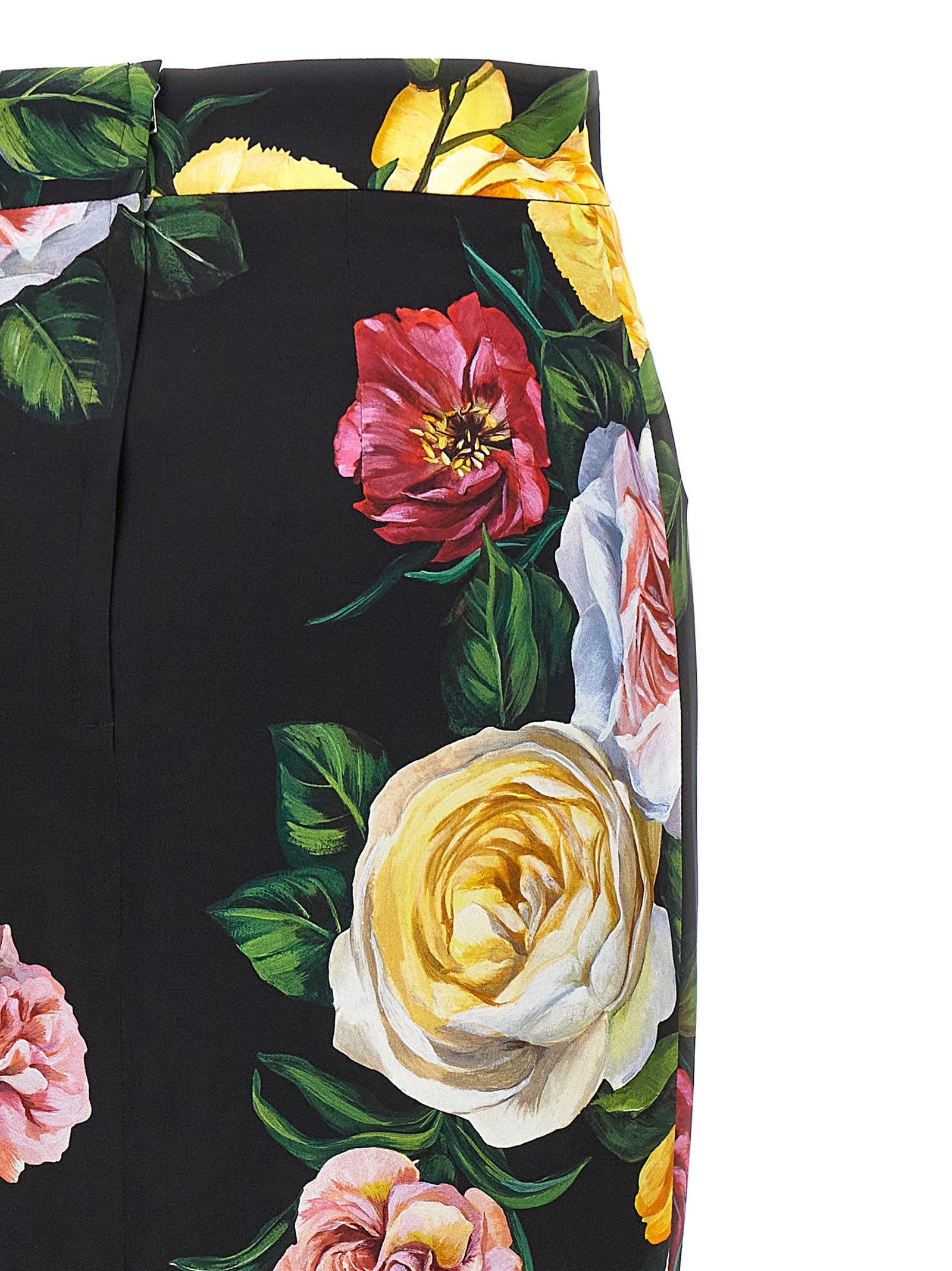 Dolce & Gabbana Floral Longuette Skirt