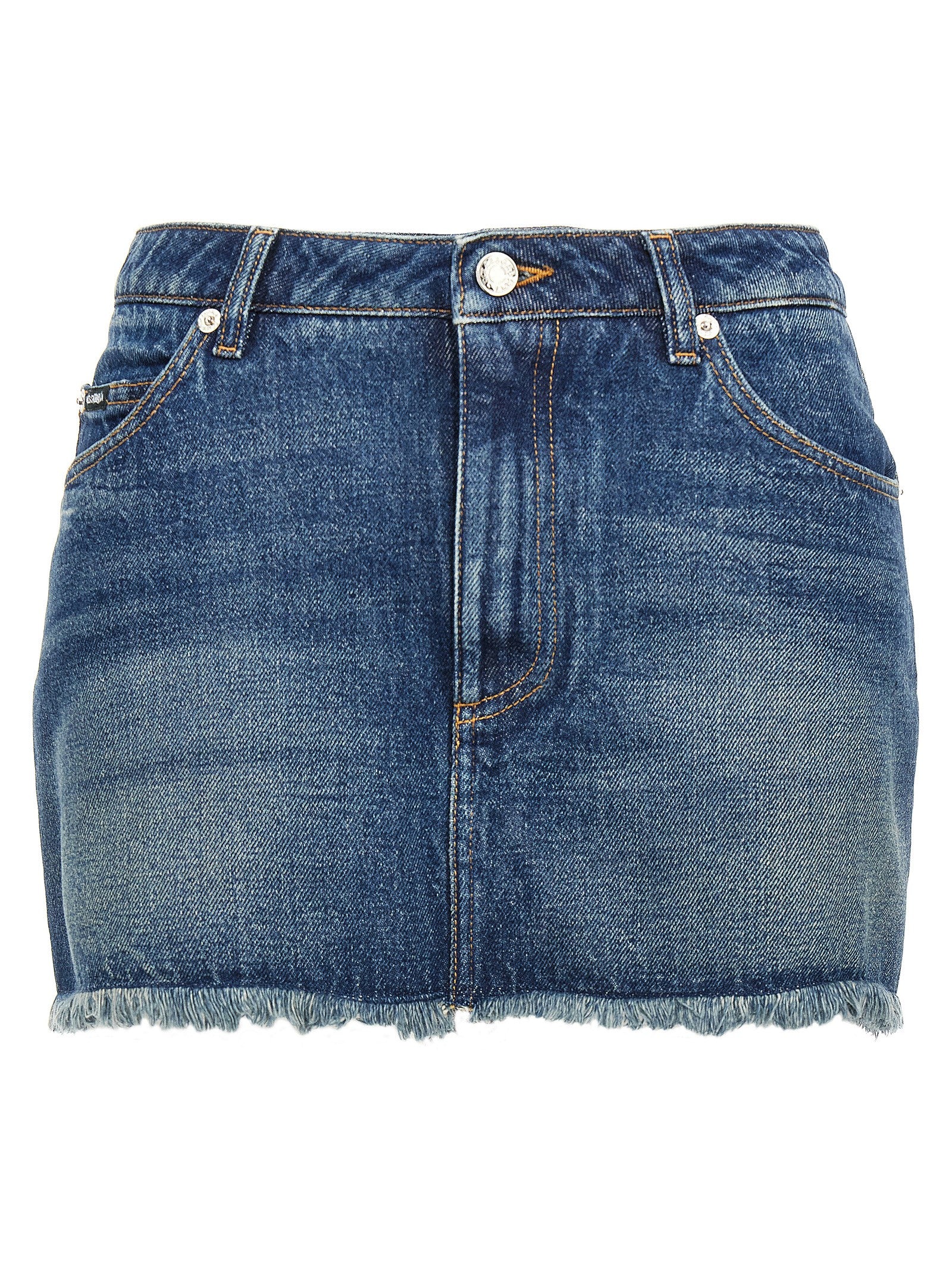 Dolce & Gabbana Denim Mini Skirt