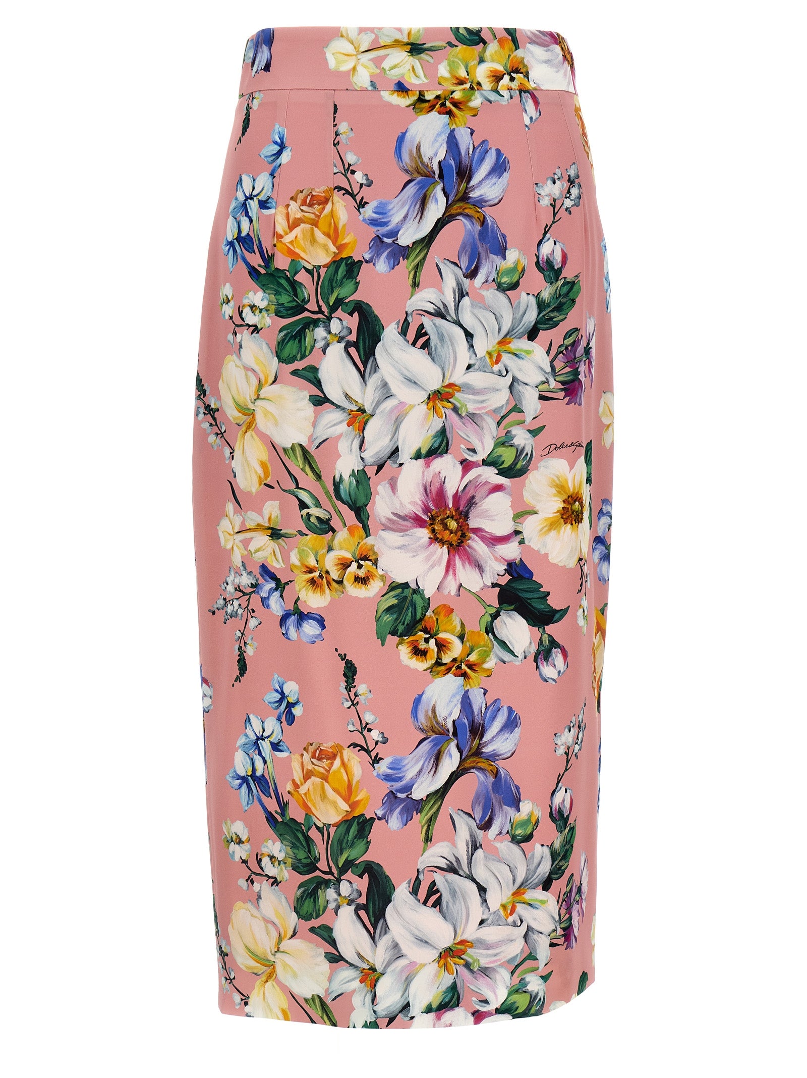 Dolce & Gabbana Floral Longuette Skirt