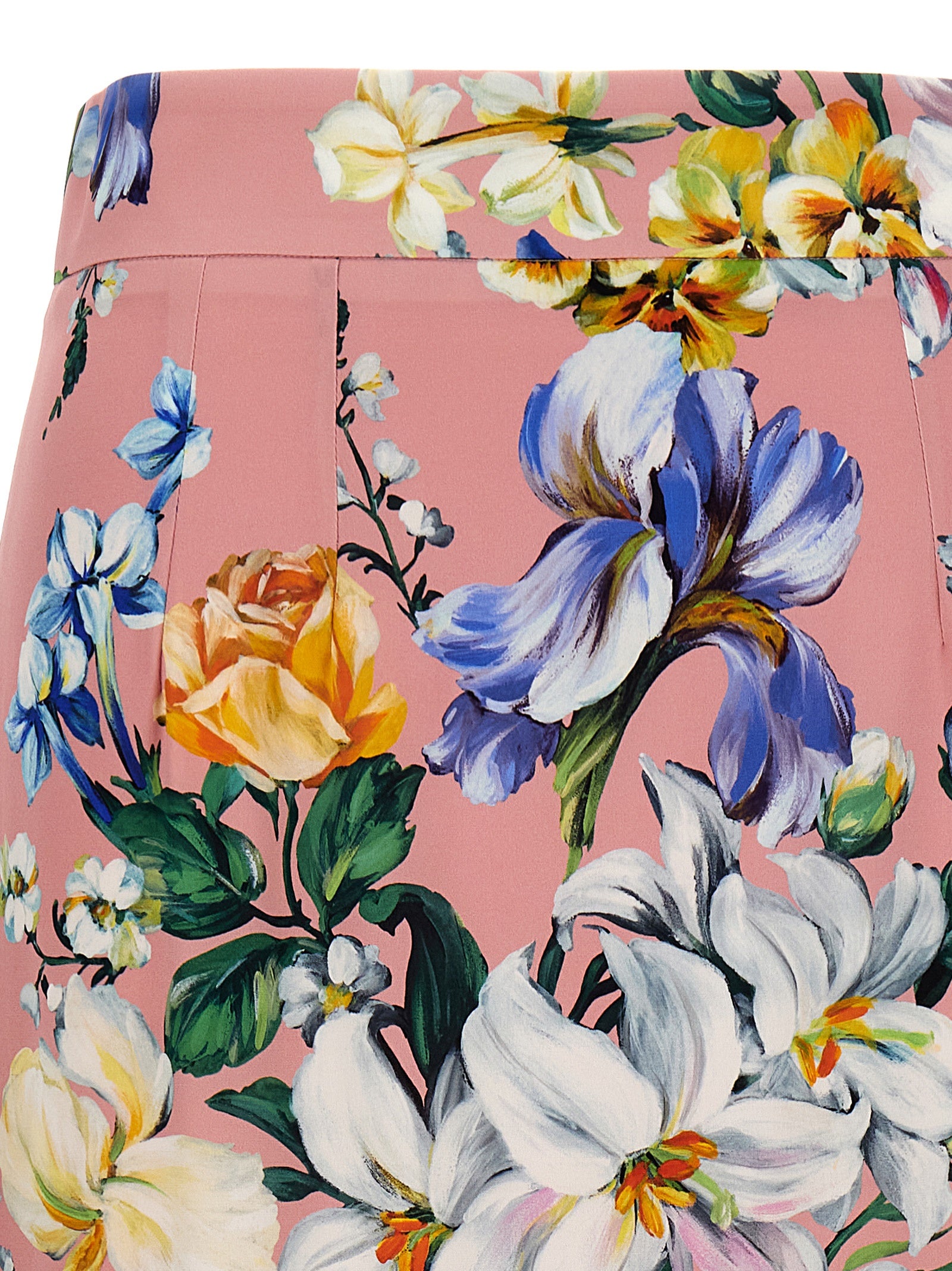 Dolce & Gabbana Floral Longuette Skirt