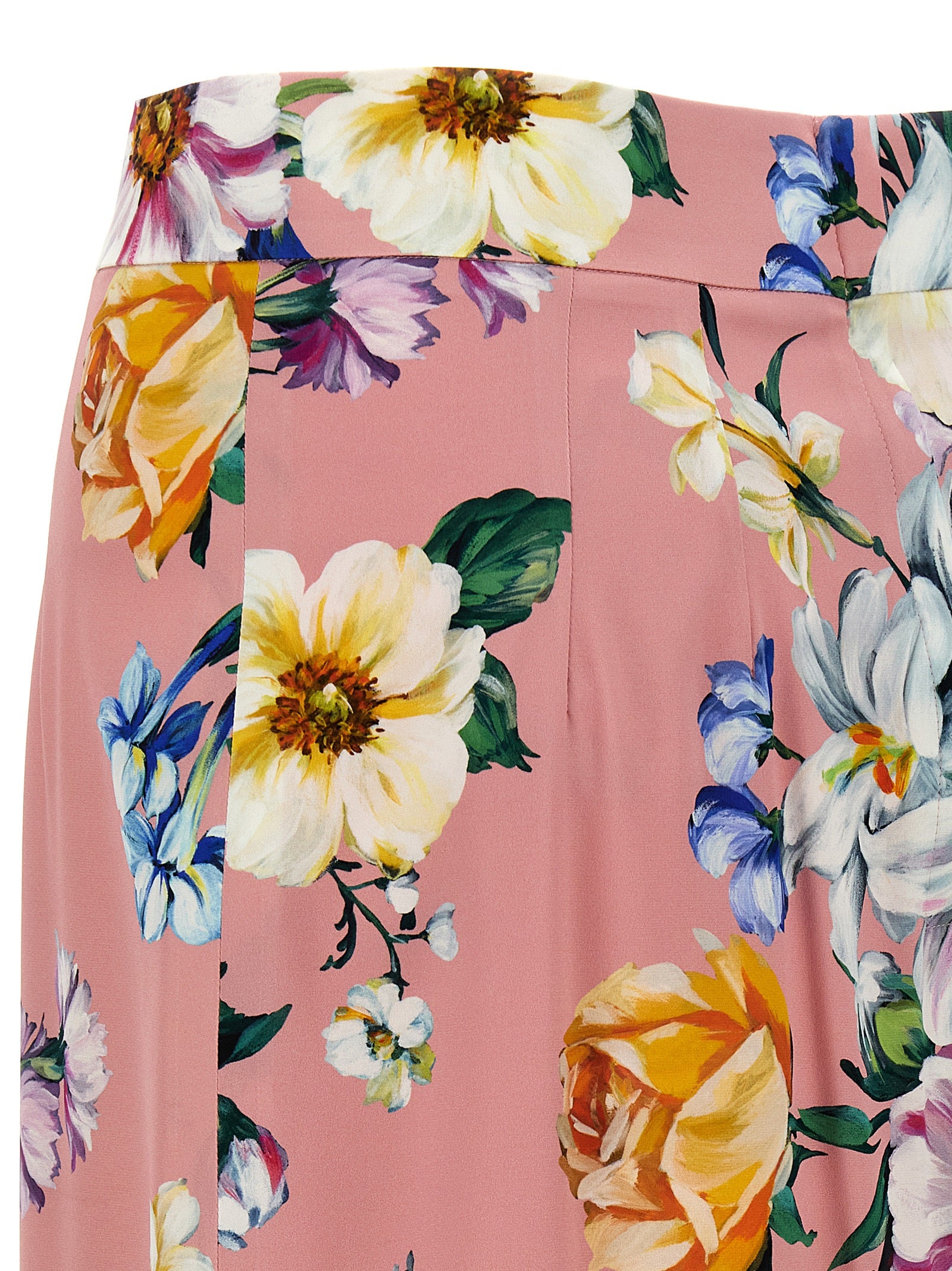 Dolce & Gabbana Floral Longuette Skirt