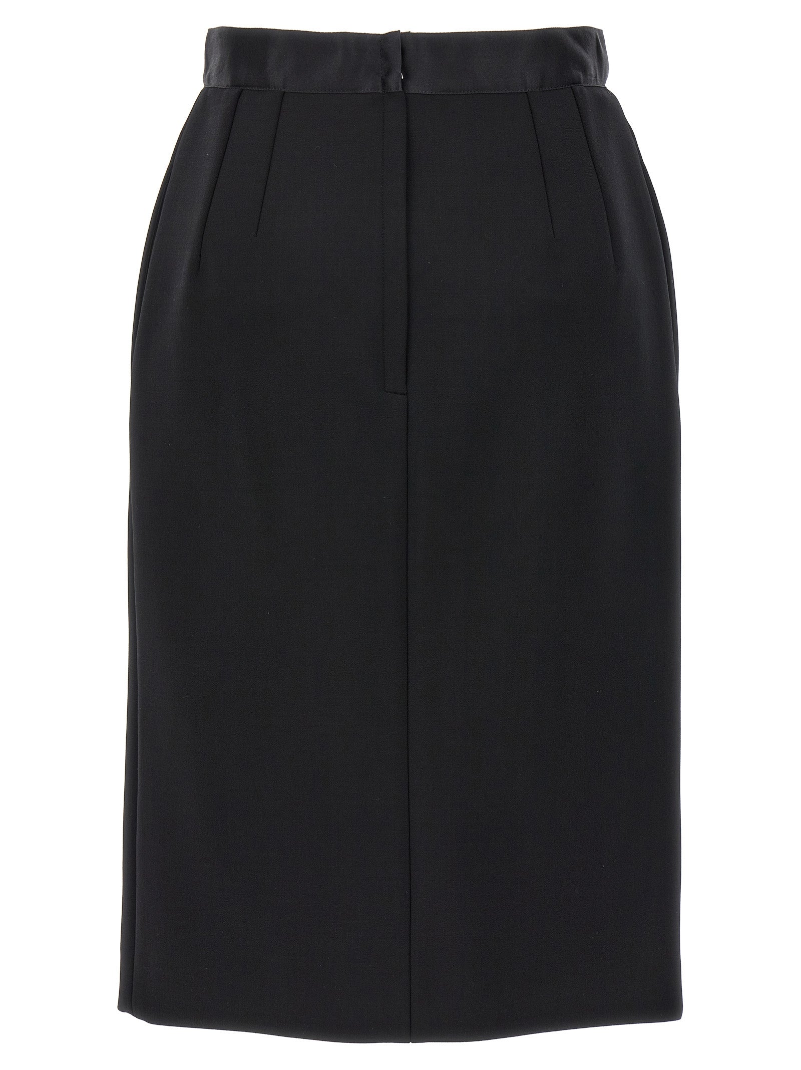 Dolce & Gabbana Wool Pencil Skirt