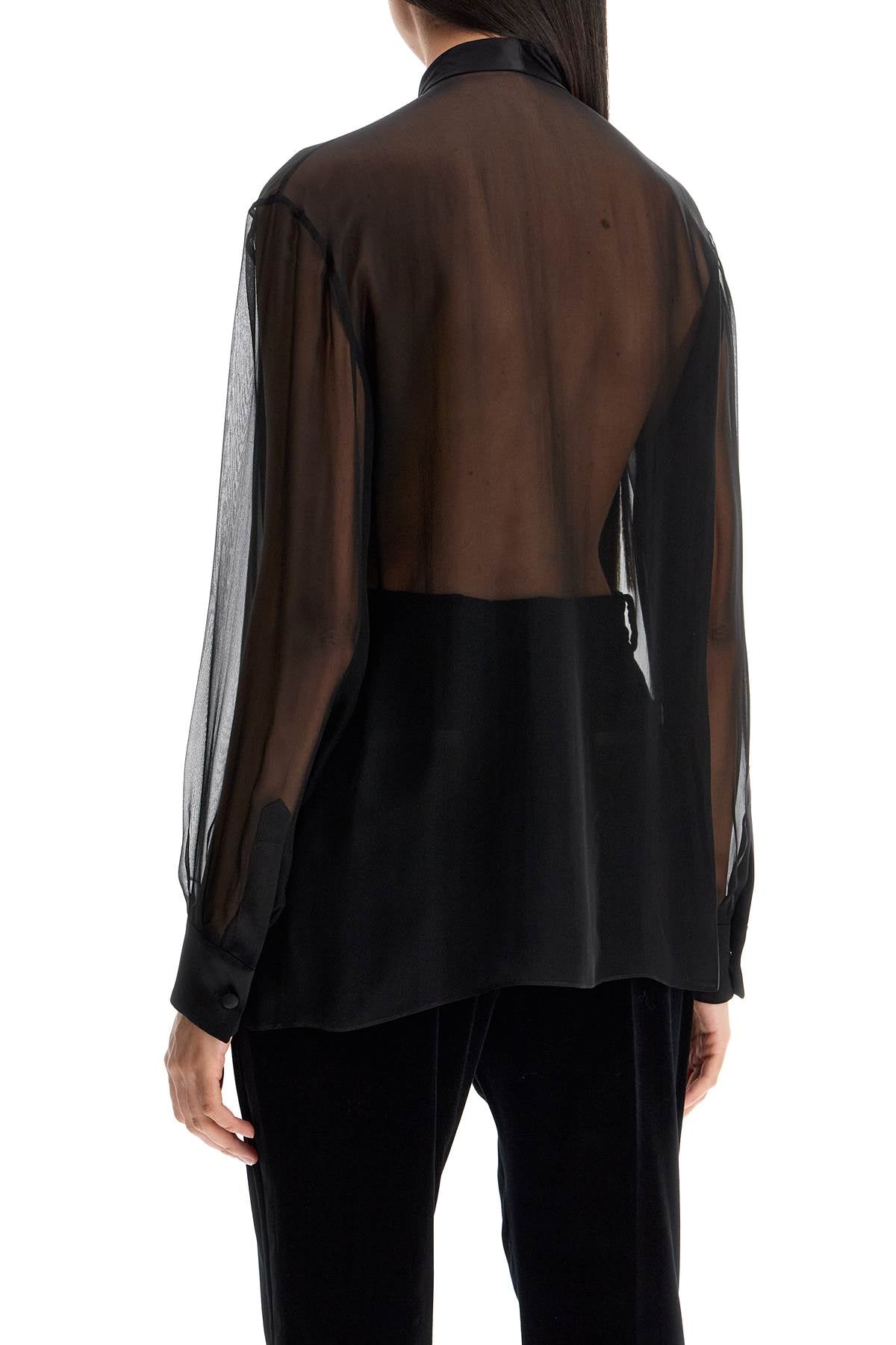 Dolce & Gabbana 'Chiffon Blouse With Bow